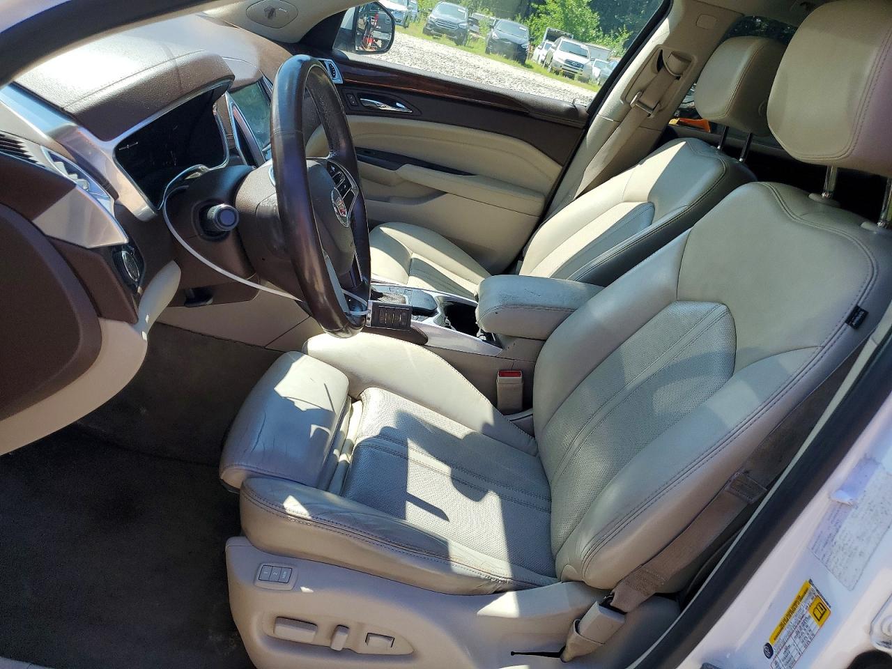 2013 Cadillac Srx Luxury Collection White vin: 3GYFNGE31DS646616