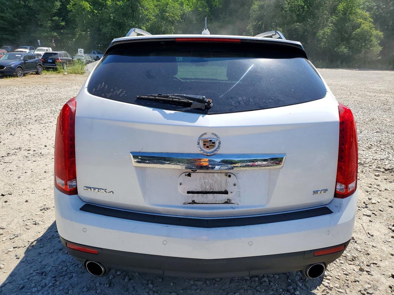 2013 Cadillac Srx Luxury Collection White vin: 3GYFNGE31DS646616