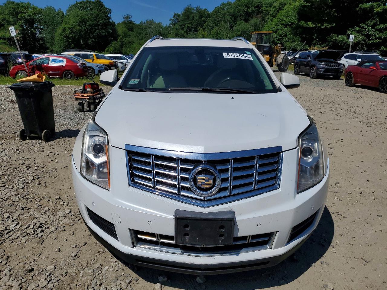 2013 Cadillac Srx Luxury Collection White vin: 3GYFNGE31DS646616