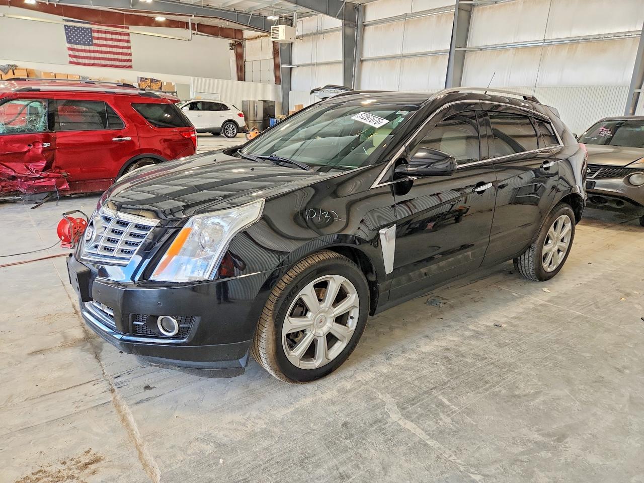 2014 Cadillac Srx Premium Collection Черный vin: 3GYFNGE31ES564211