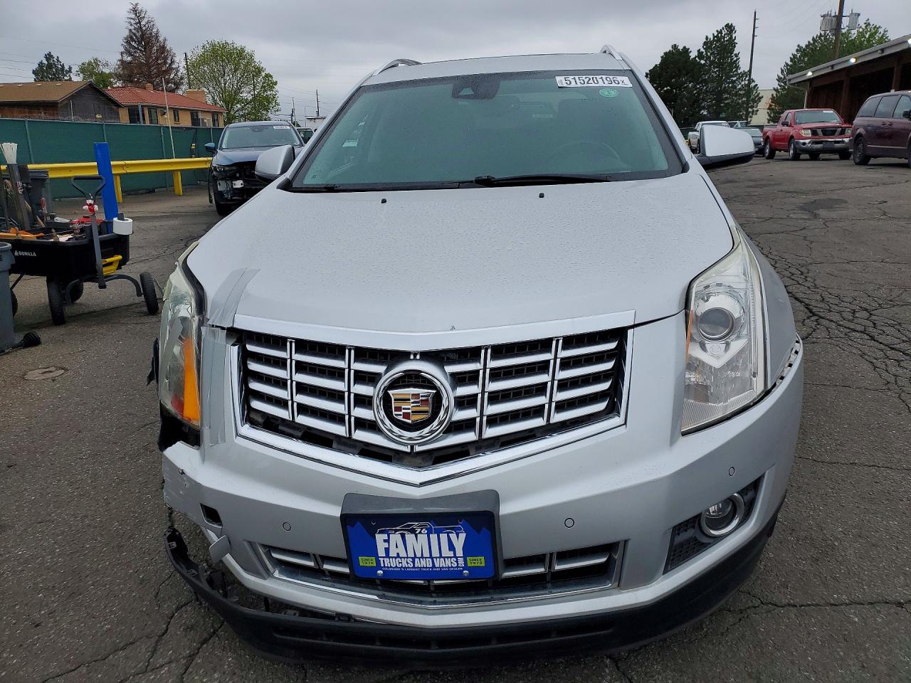 2015 Cadillac Srx Premium Collection Серебряный vin: 3GYFNGE31FS593905