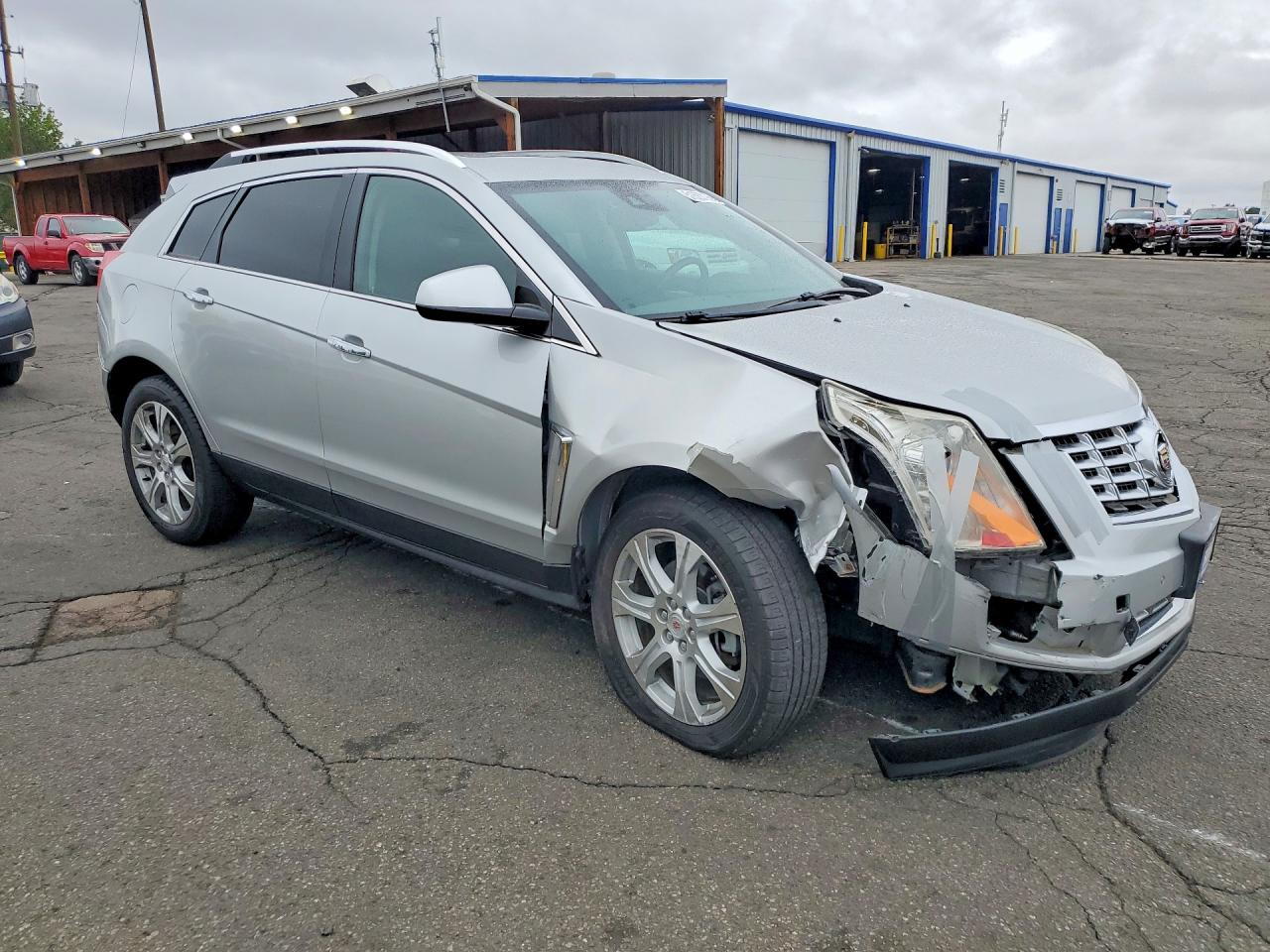 2015 Cadillac Srx Premium Collection Серебряный vin: 3GYFNGE31FS593905
