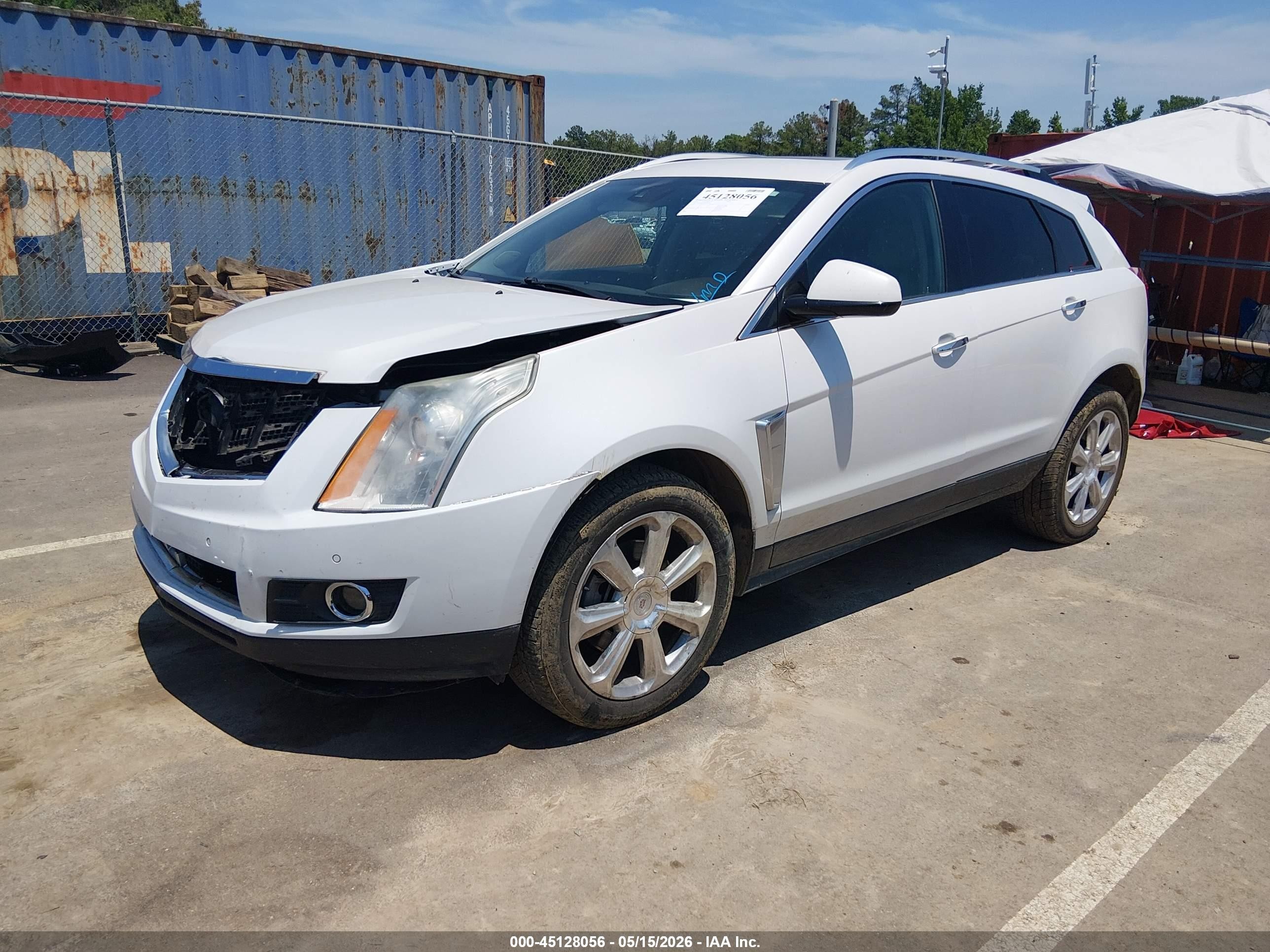 2015 Cadillac Srx Premium Collection White vin: 3GYFNGE31FS614932