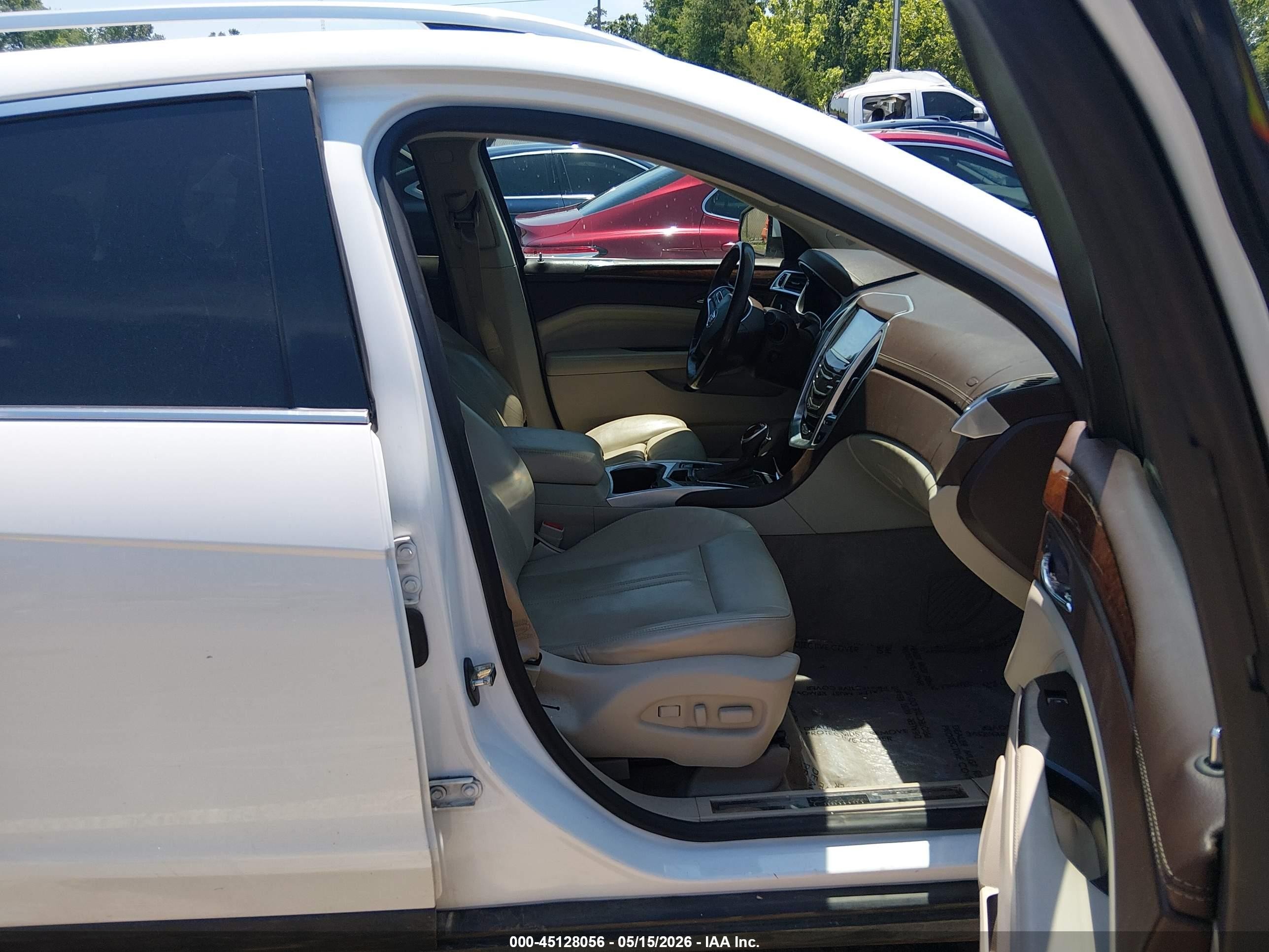2015 Cadillac Srx Premium Collection White vin: 3GYFNGE31FS614932