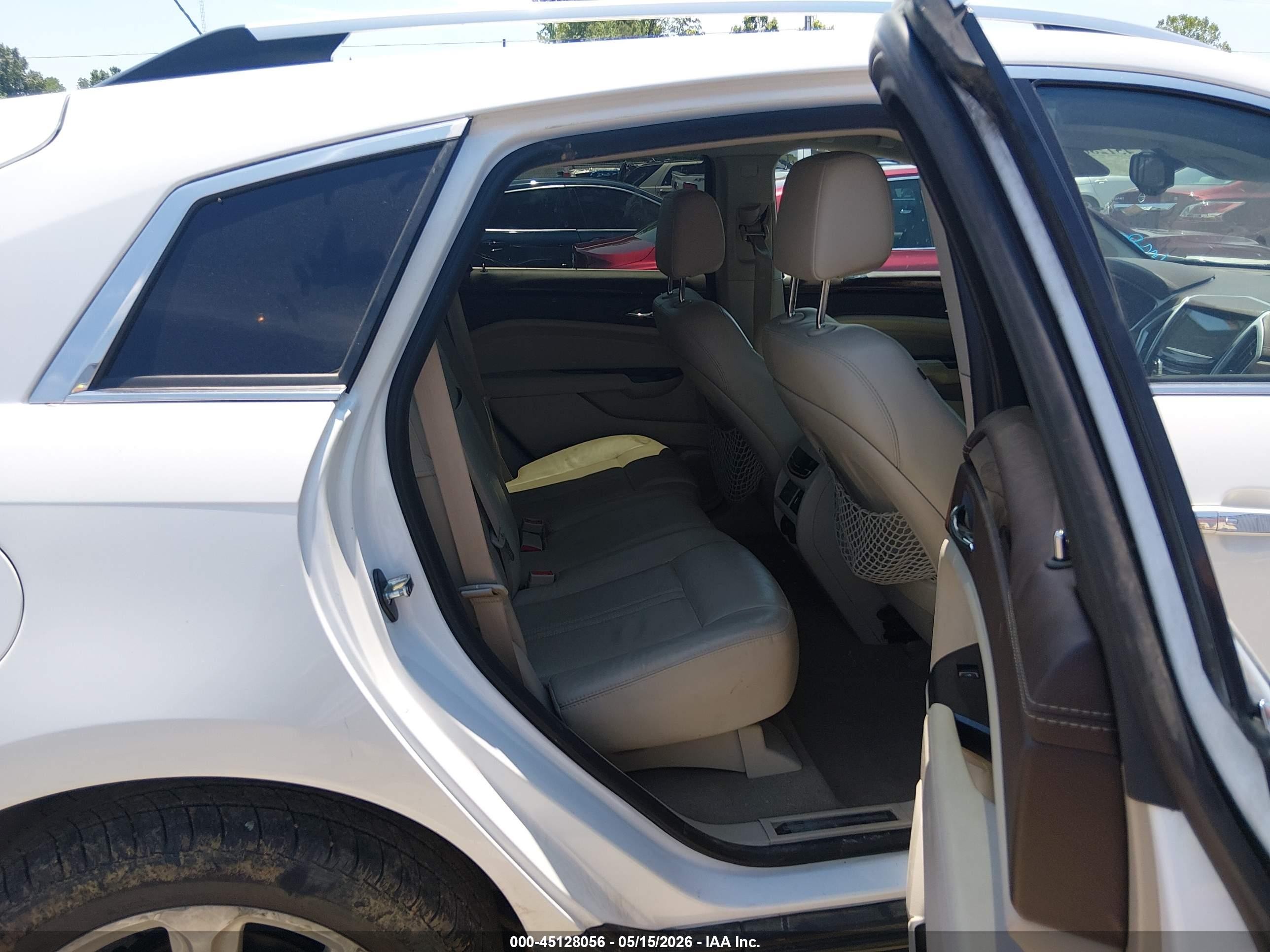 2015 Cadillac Srx Premium Collection White vin: 3GYFNGE31FS614932