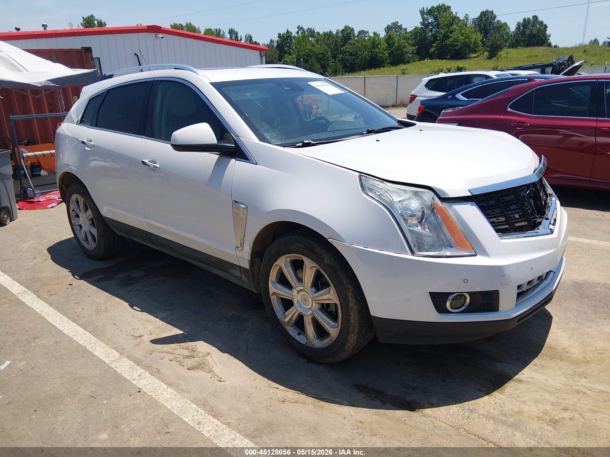 2015 Cadillac Srx Premium Collection White vin: 3GYFNGE31FS614932