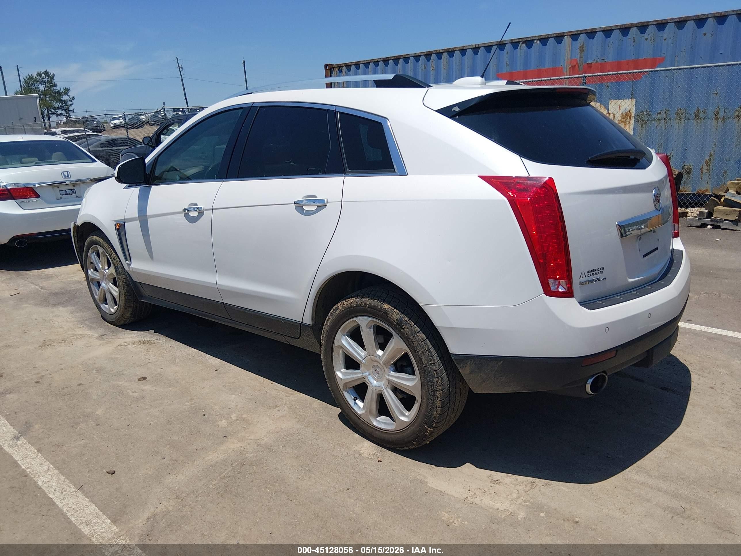 2015 Cadillac Srx Premium Collection White vin: 3GYFNGE31FS614932
