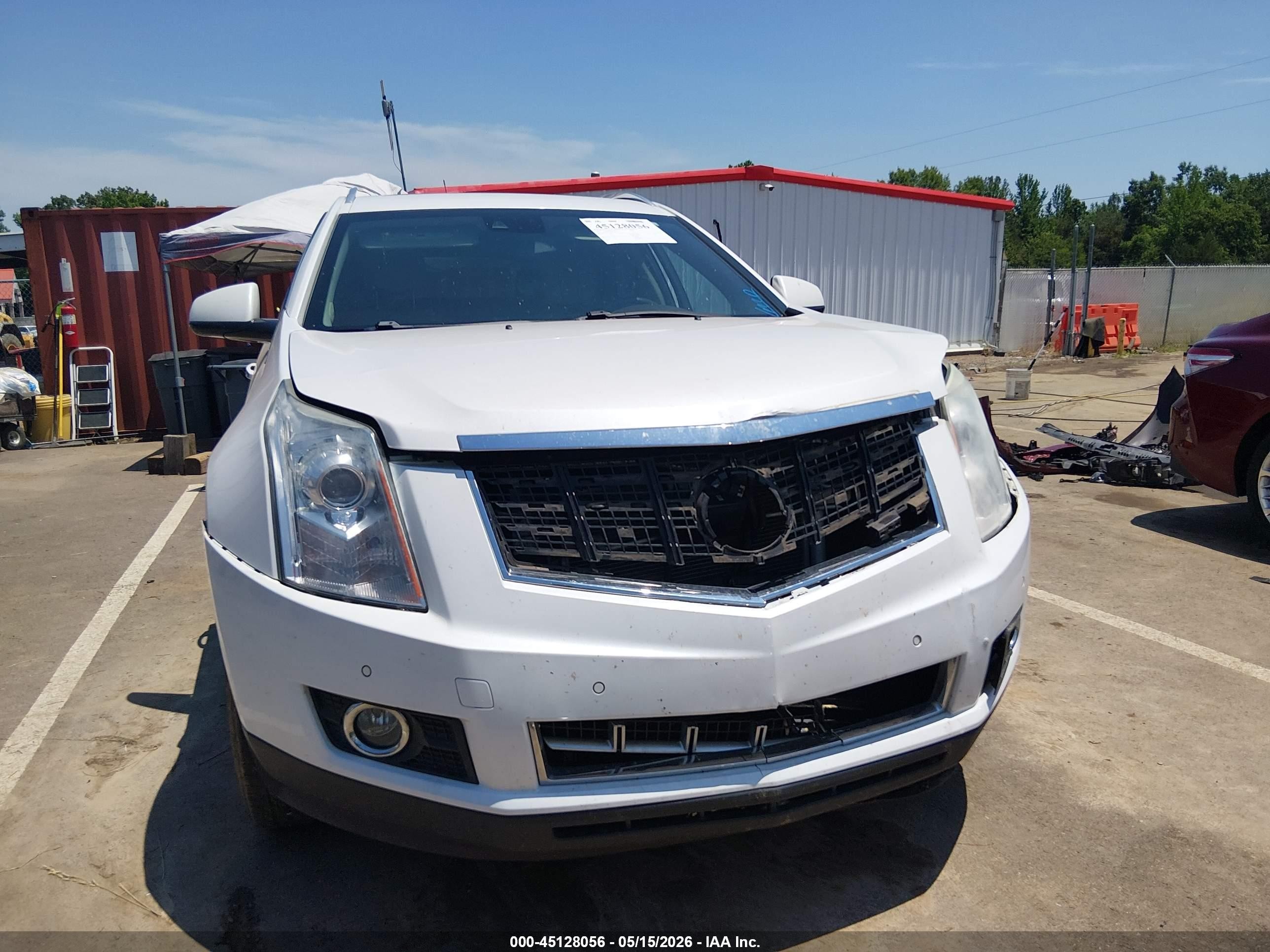 2015 Cadillac Srx Premium Collection White vin: 3GYFNGE31FS614932