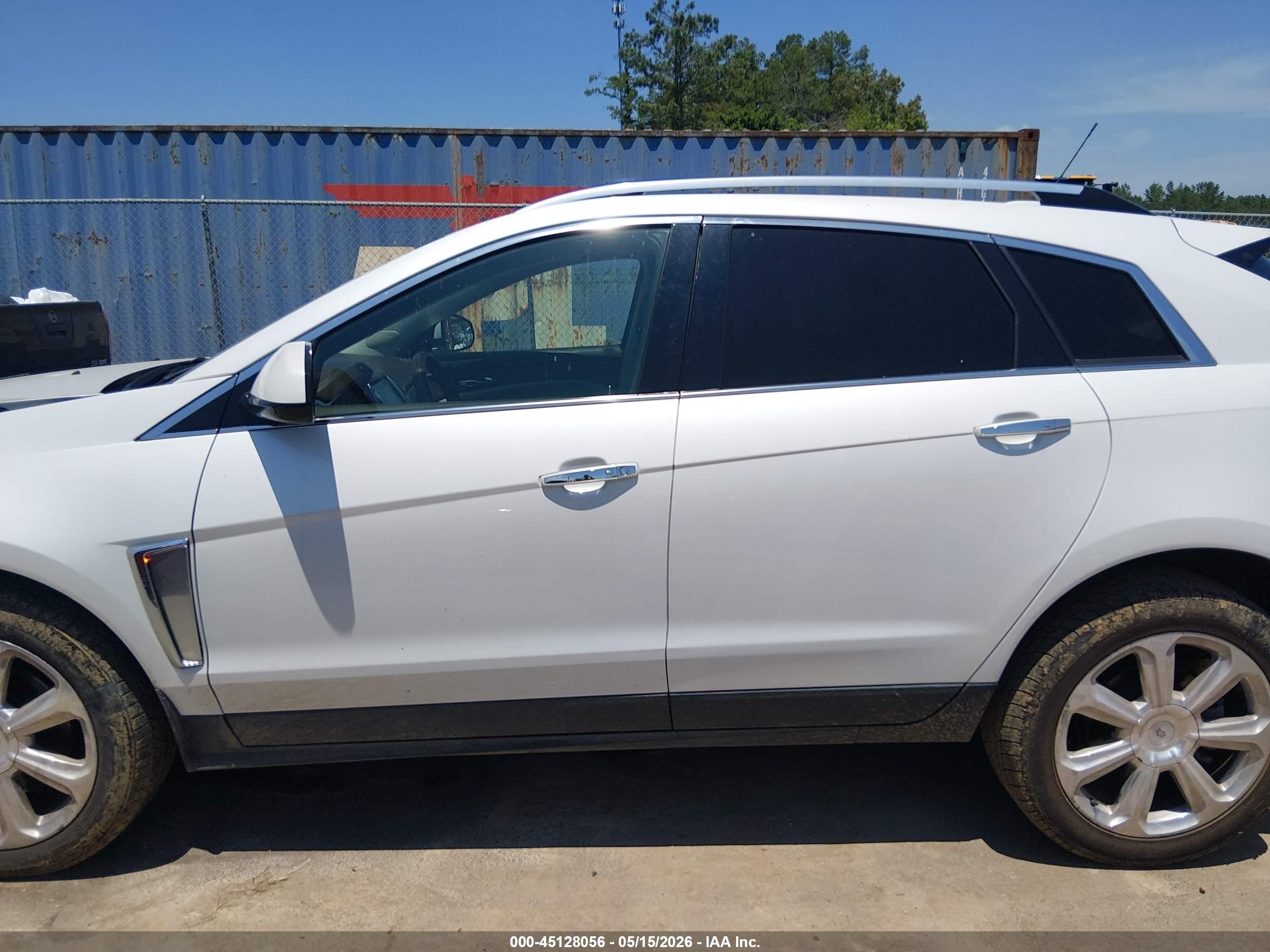 2015 Cadillac Srx Premium Collection White vin: 3GYFNGE31FS614932