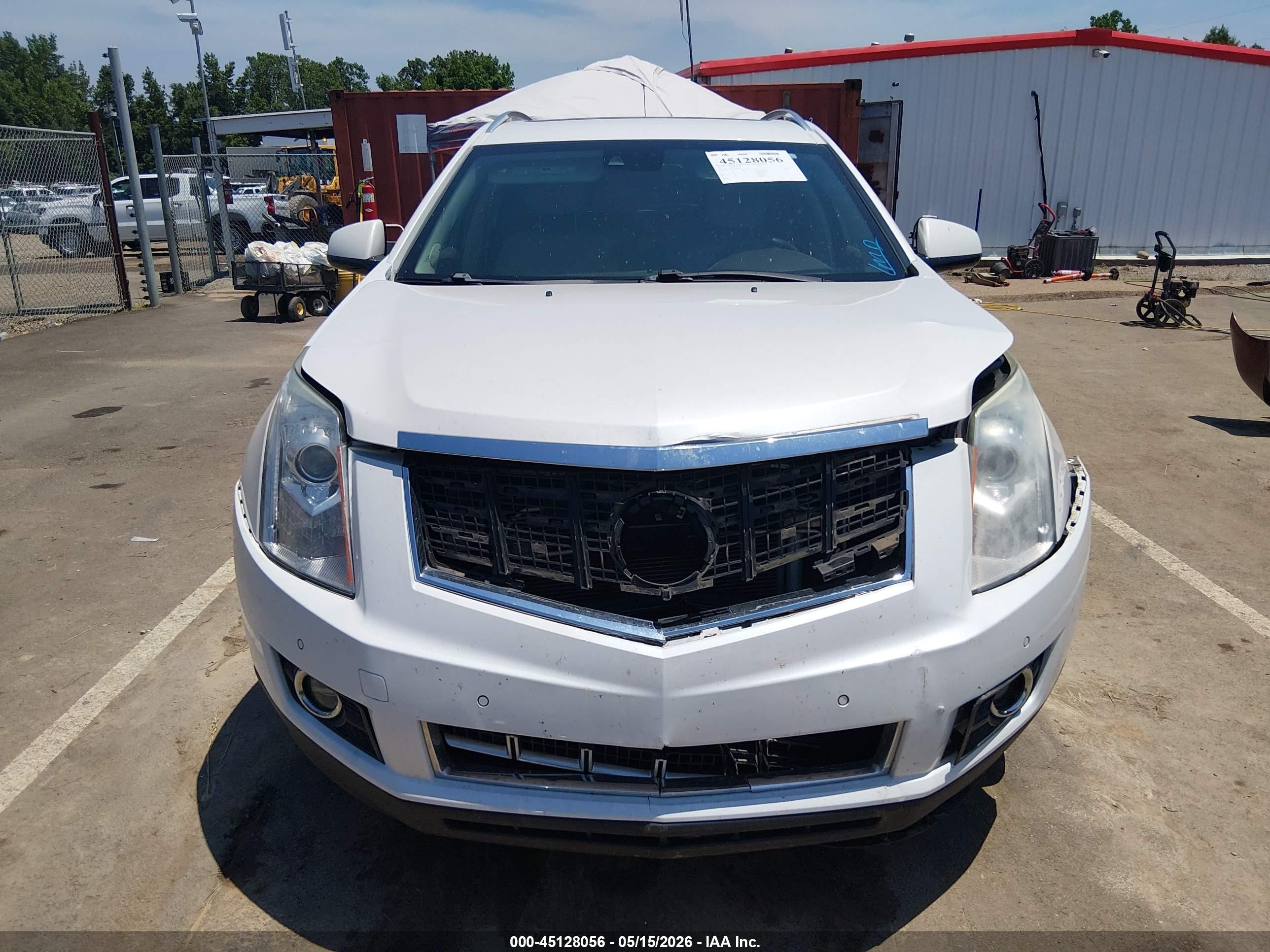 2015 Cadillac Srx Premium Collection White vin: 3GYFNGE31FS614932