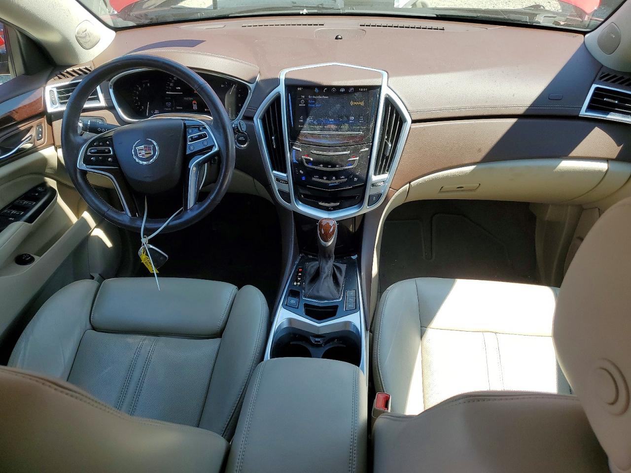 2015 Cadillac Srx Premium Collection Red vin: 3GYFNGE31FS628040