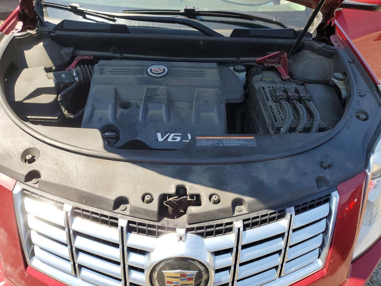 2015 Cadillac Srx Premium Collection Red vin: 3GYFNGE31FS628040