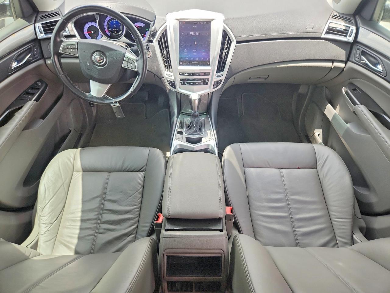 2012 Cadillac Srx White vin: 3GYFNGE32CS526726