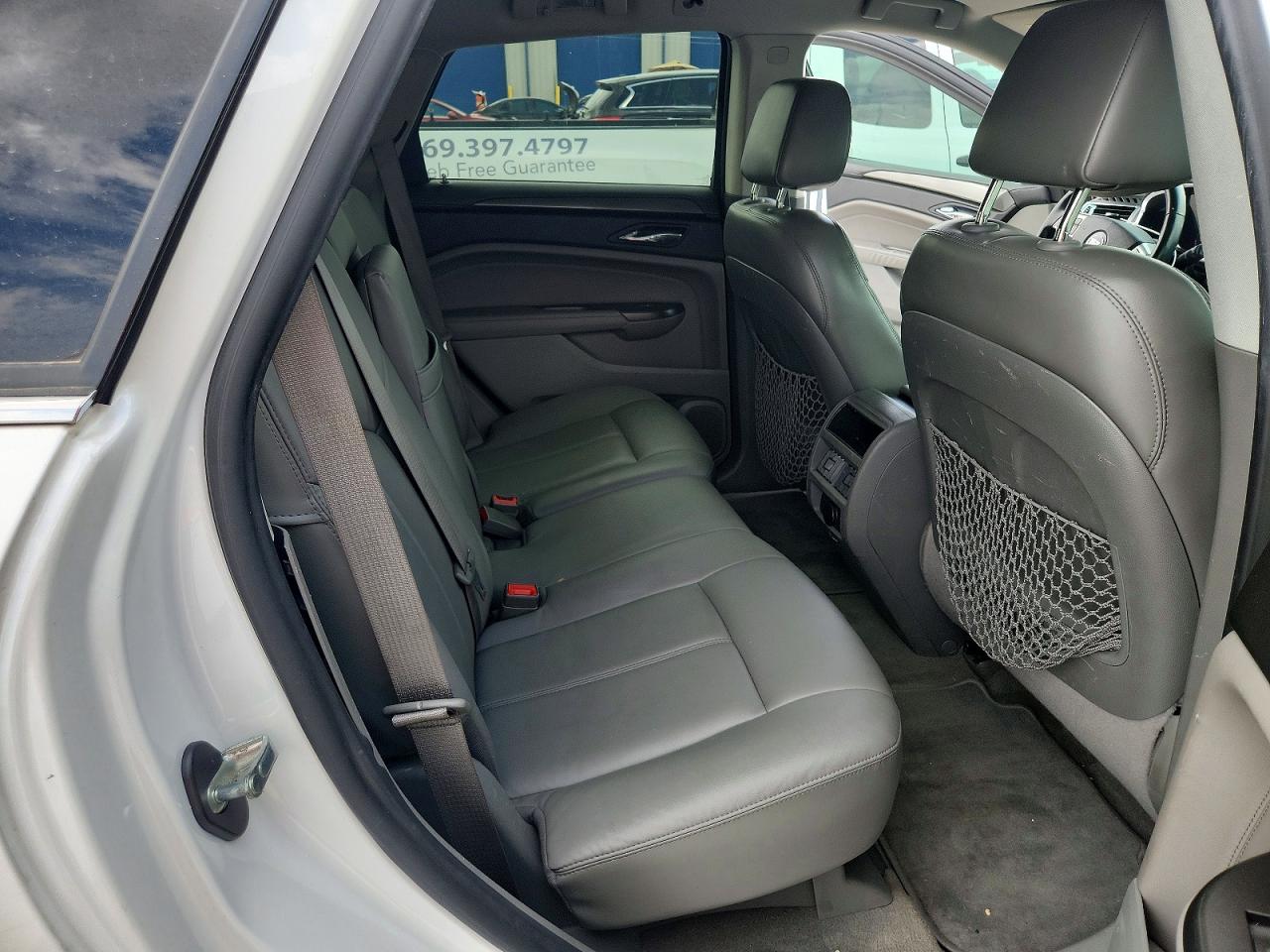 2012 Cadillac Srx White vin: 3GYFNGE32CS526726