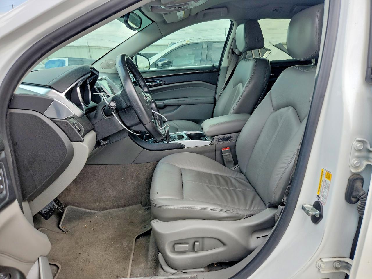 2012 Cadillac Srx White vin: 3GYFNGE32CS526726