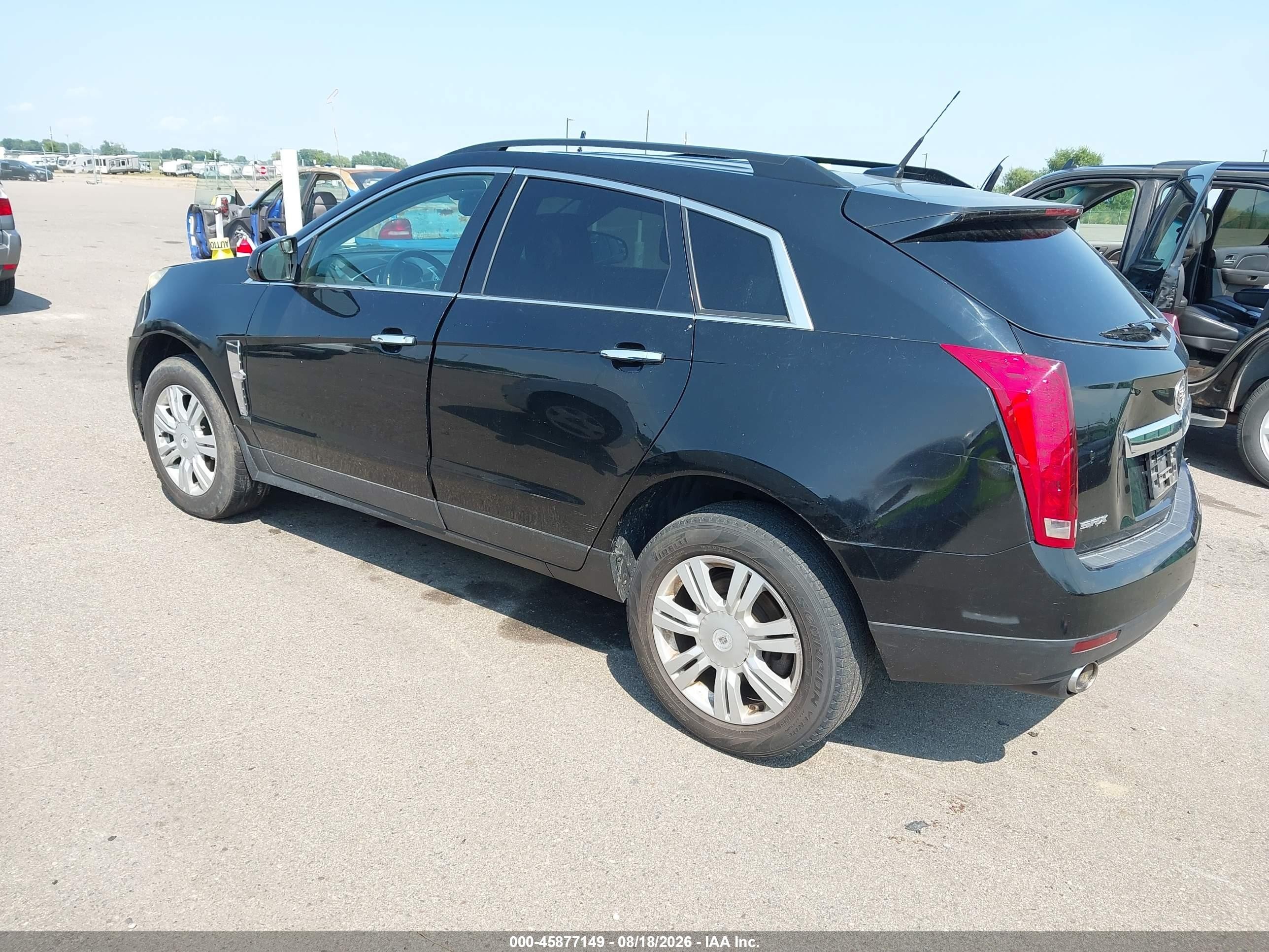 2012 Cadillac Srx Standard Black vin: 3GYFNGE32CS640337
