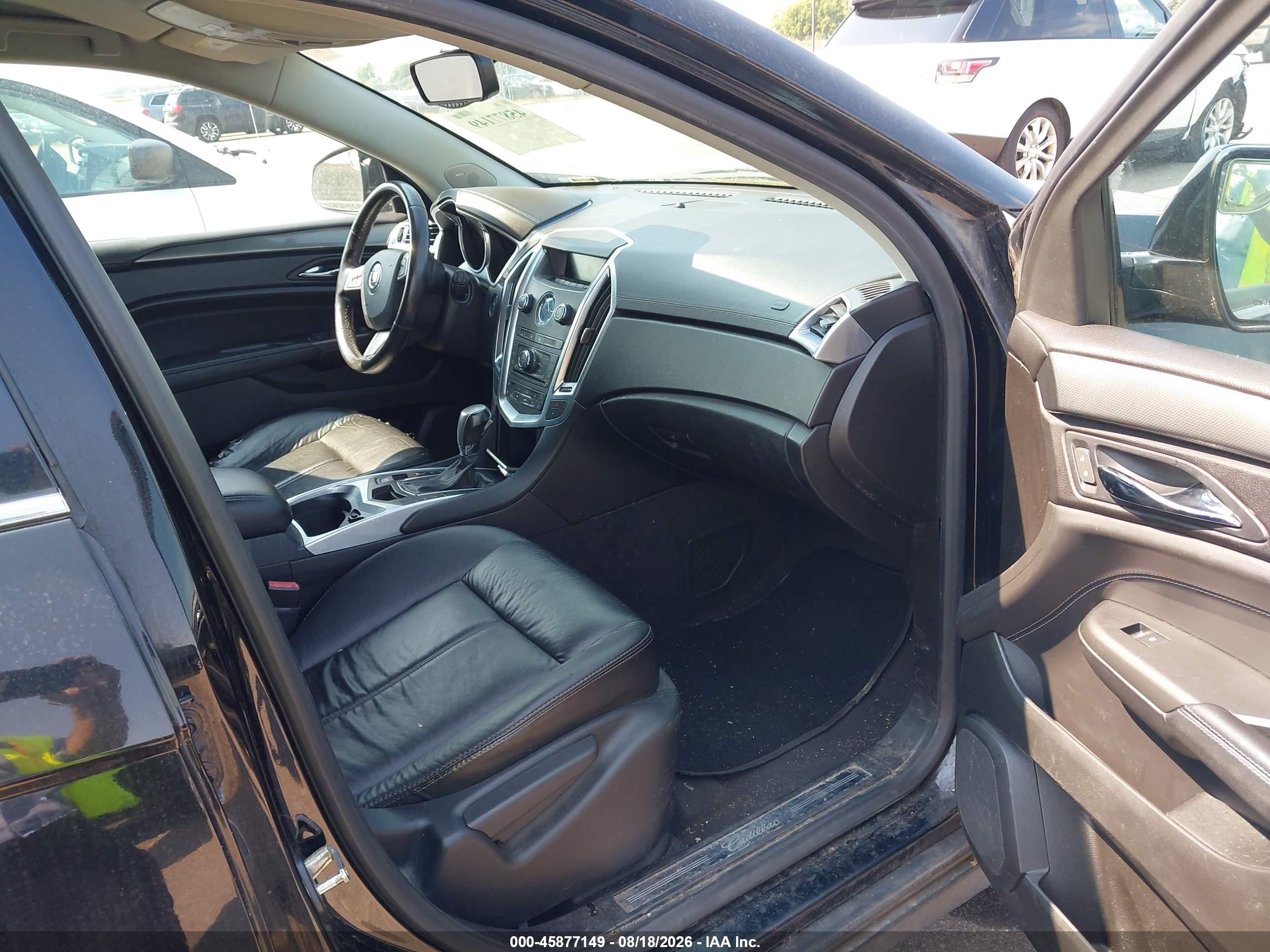 2012 Cadillac Srx Standard Black vin: 3GYFNGE32CS640337