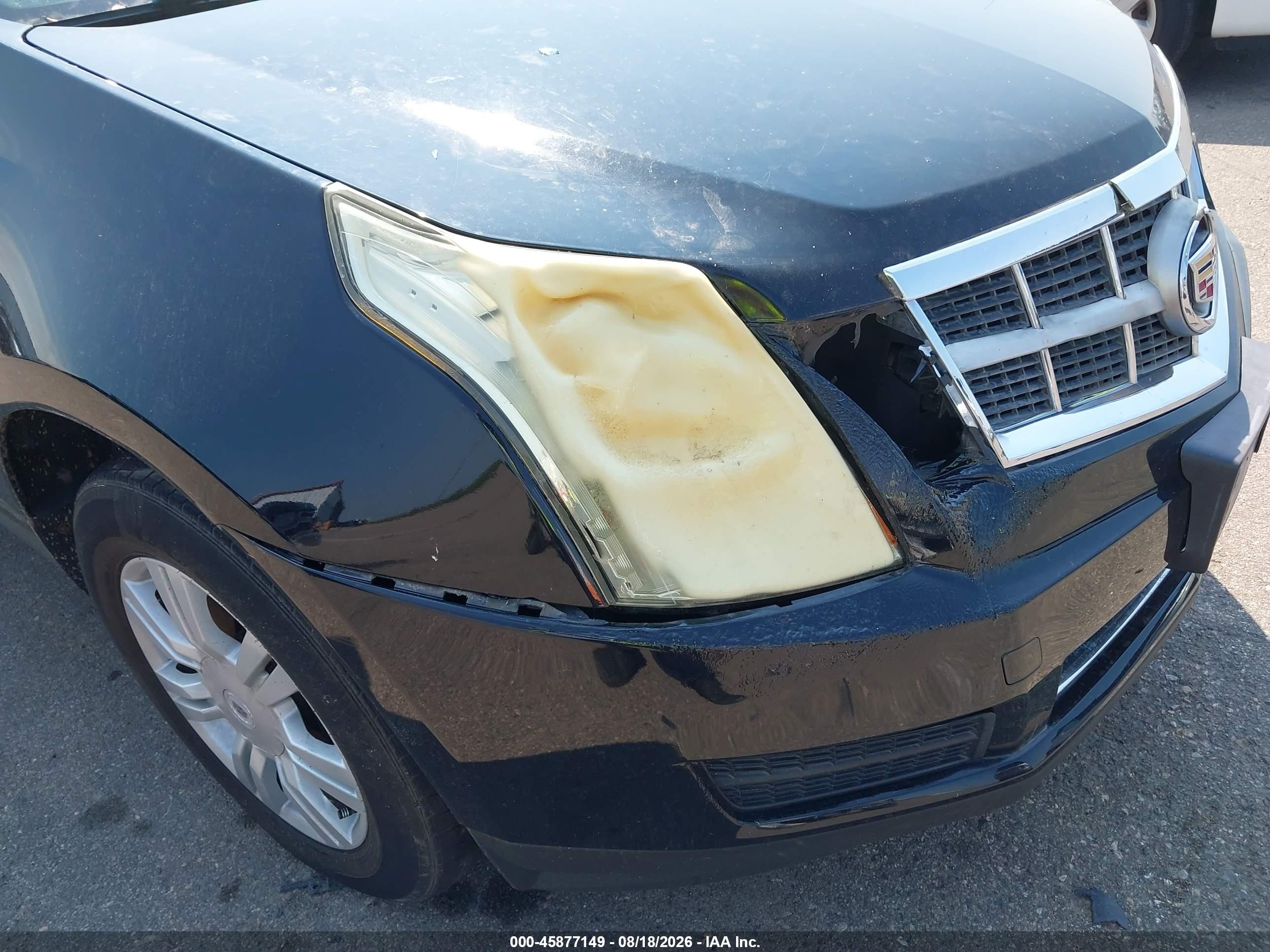 2012 Cadillac Srx Standard Black vin: 3GYFNGE32CS640337