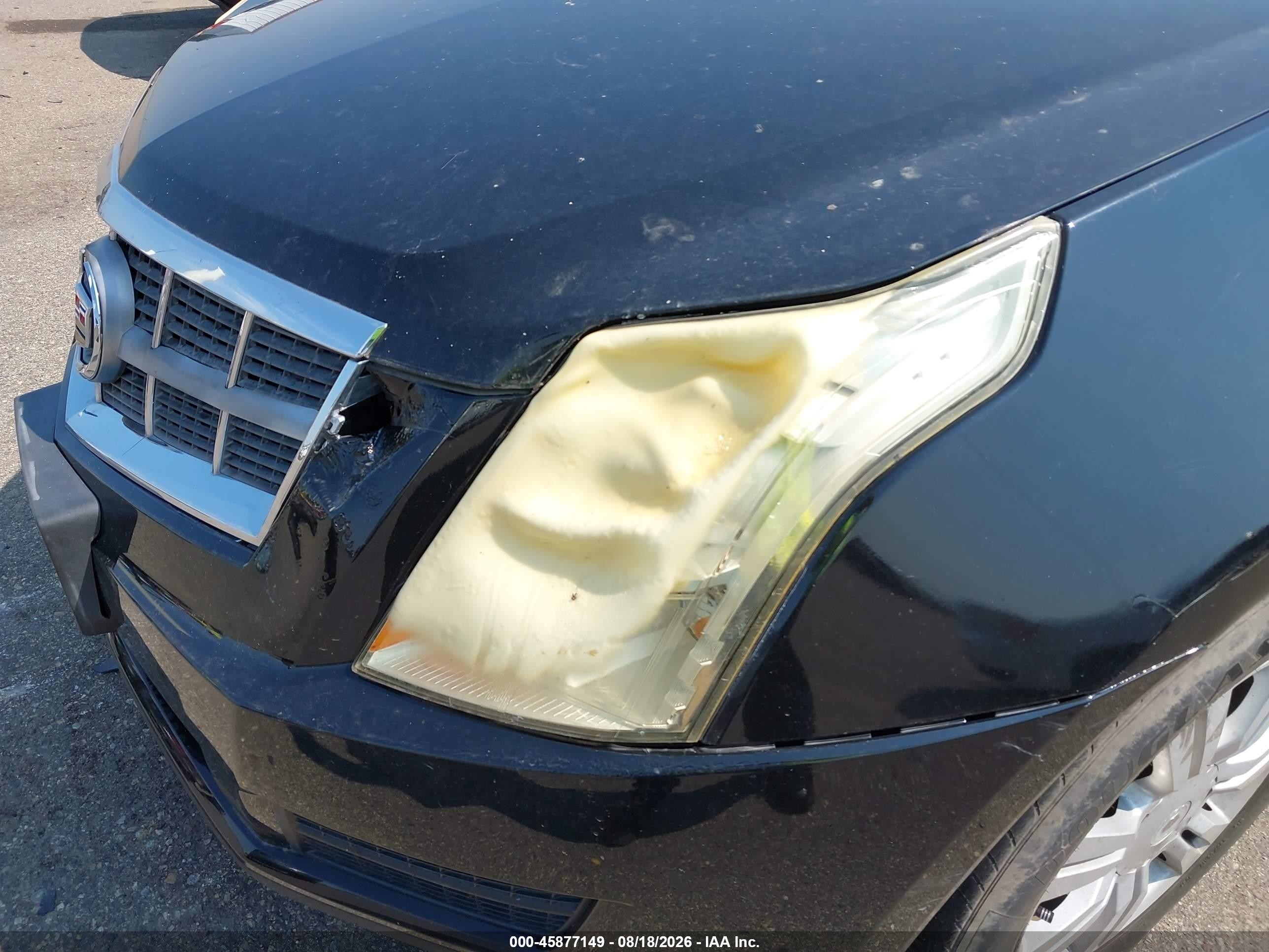 2012 Cadillac Srx Standard Black vin: 3GYFNGE32CS640337