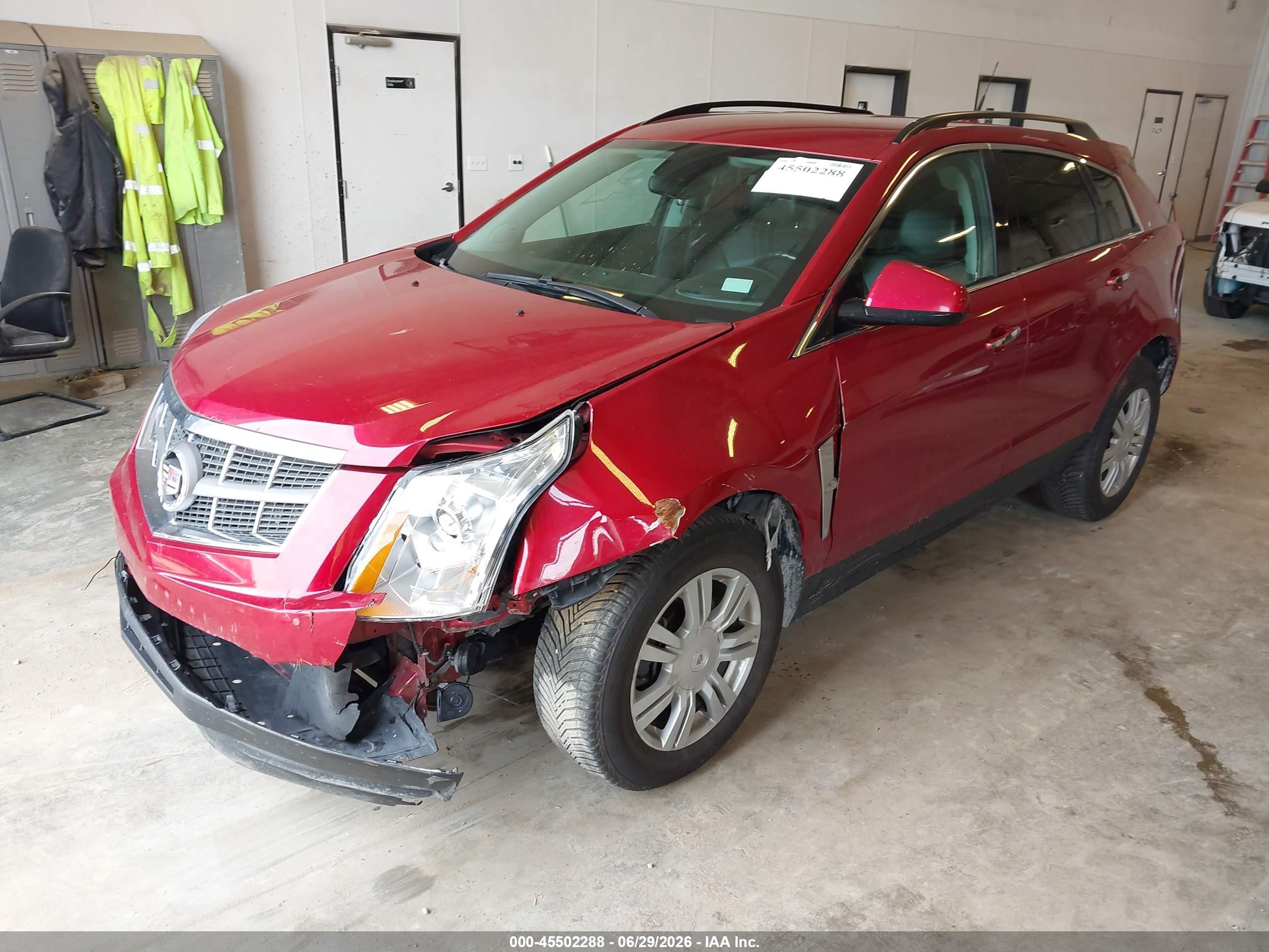 2012 Cadillac Srx Standard Red vin: 3GYFNGE32CS642007