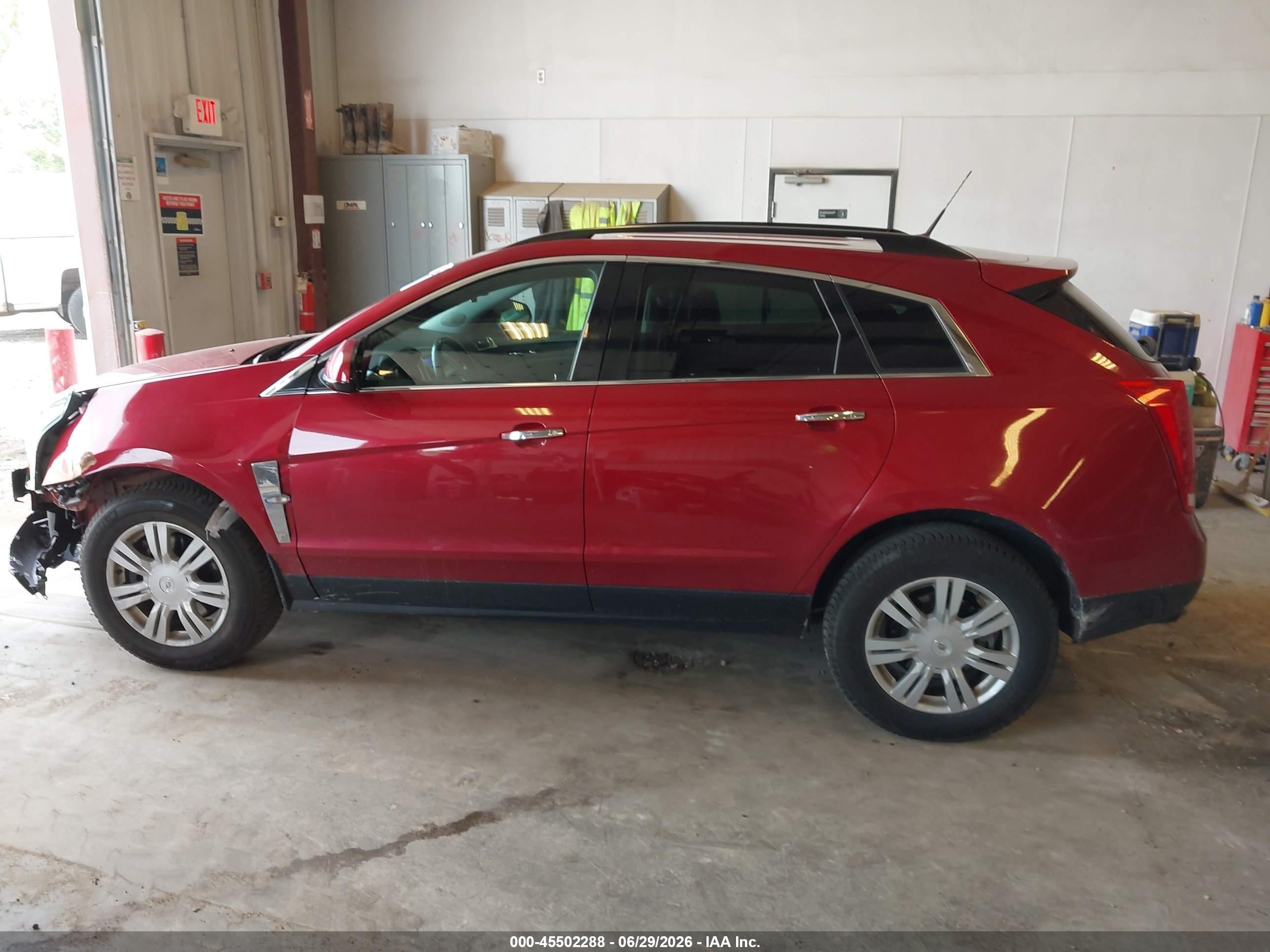 2012 Cadillac Srx Standard Red vin: 3GYFNGE32CS642007