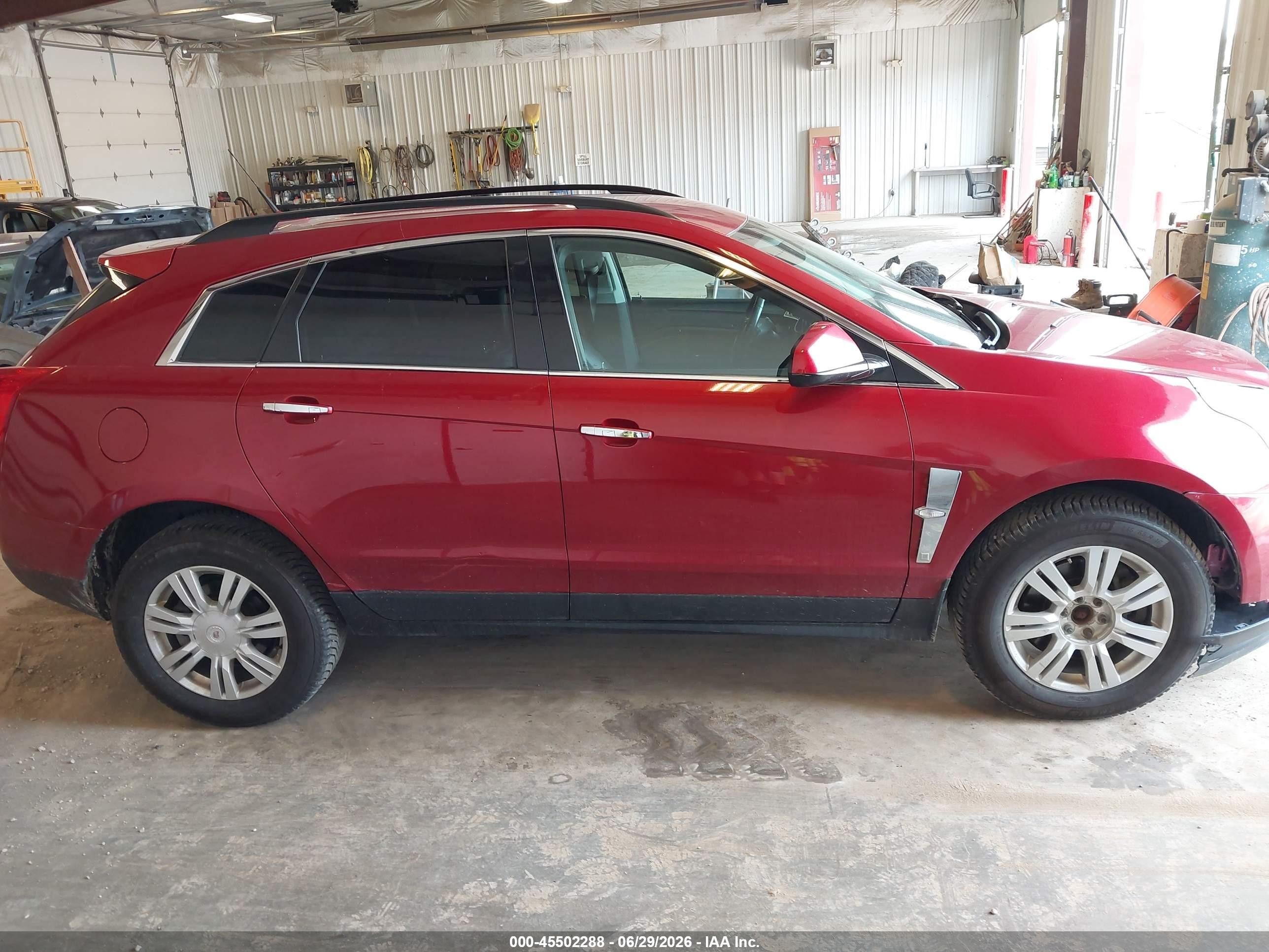 2012 Cadillac Srx Standard Red vin: 3GYFNGE32CS642007