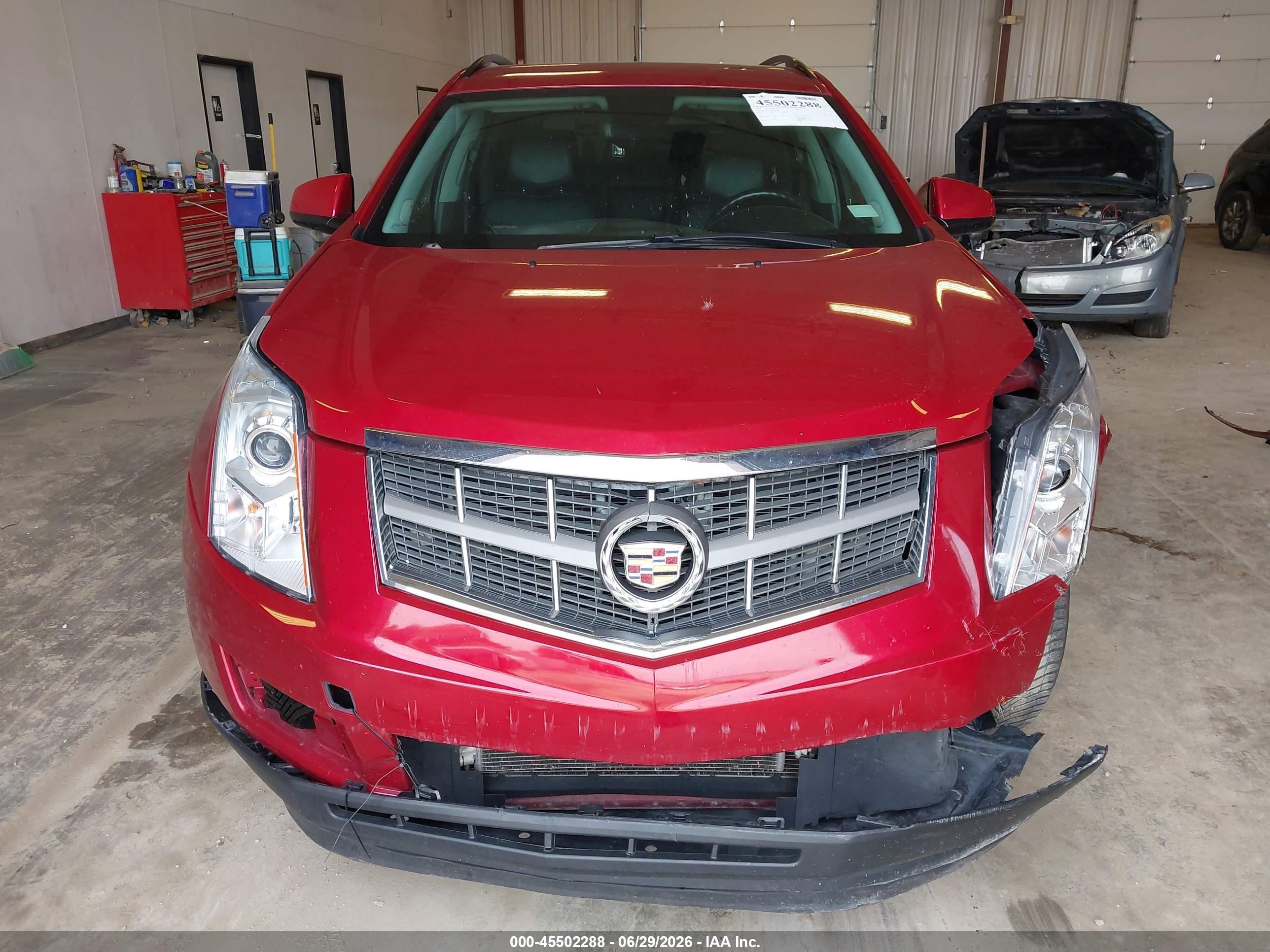2012 Cadillac Srx Standard Red vin: 3GYFNGE32CS642007