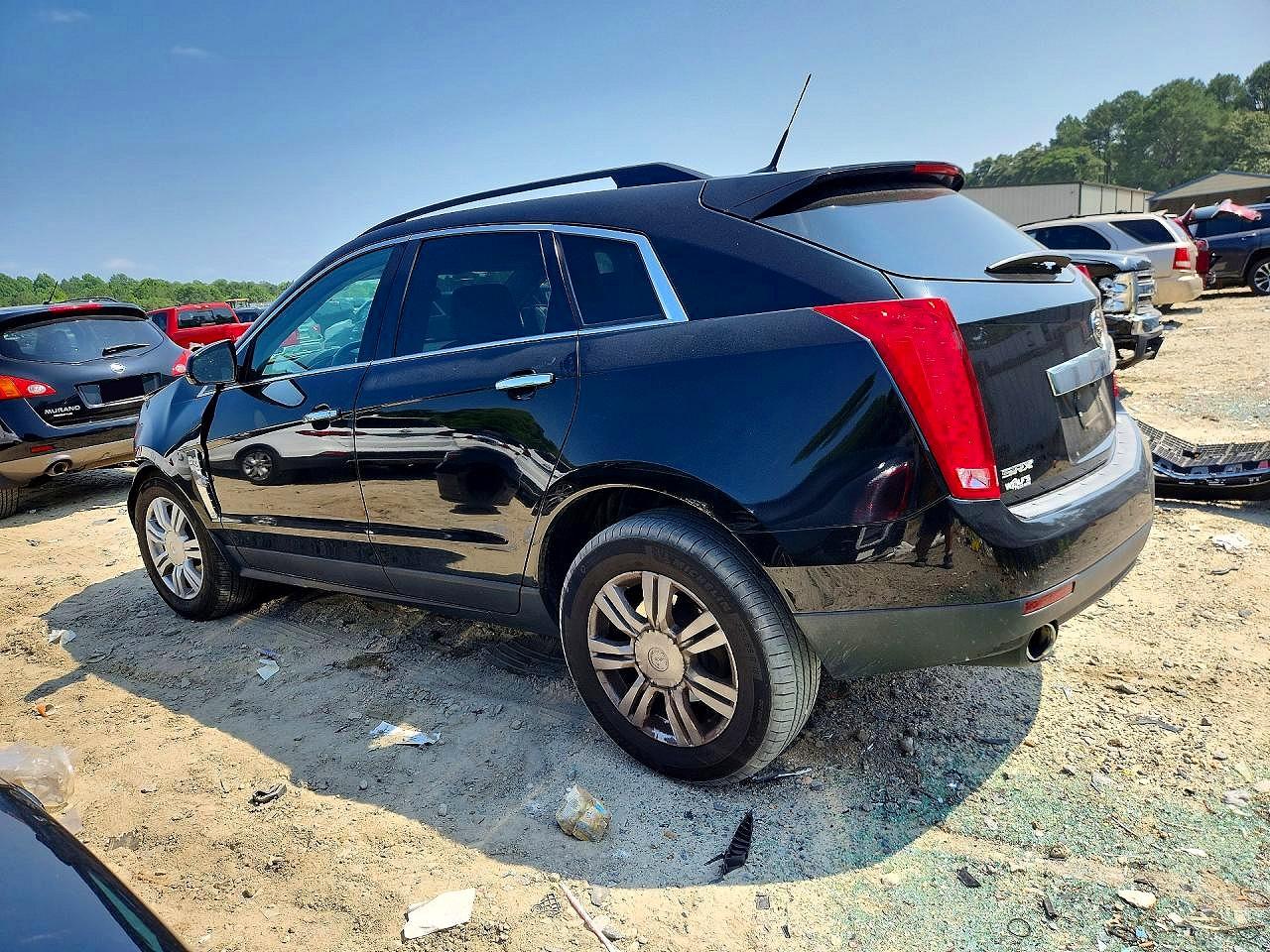 2012 Cadillac Srx Черный vin: 3GYFNGE32CS658725