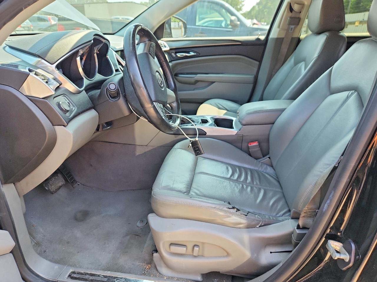 2012 Cadillac Srx Черный vin: 3GYFNGE32CS658725