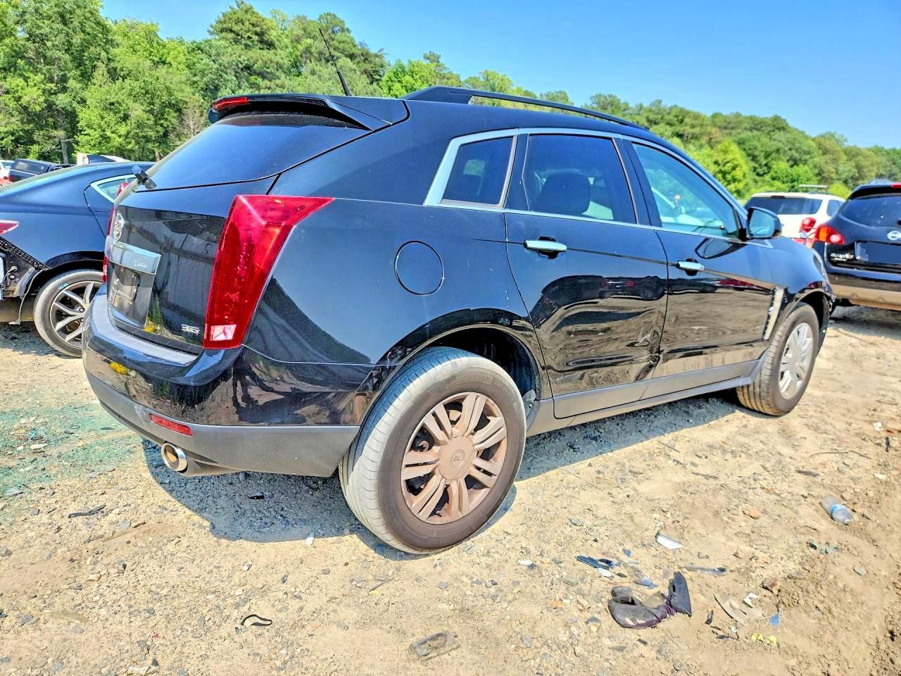 2012 Cadillac Srx Черный vin: 3GYFNGE32CS658725