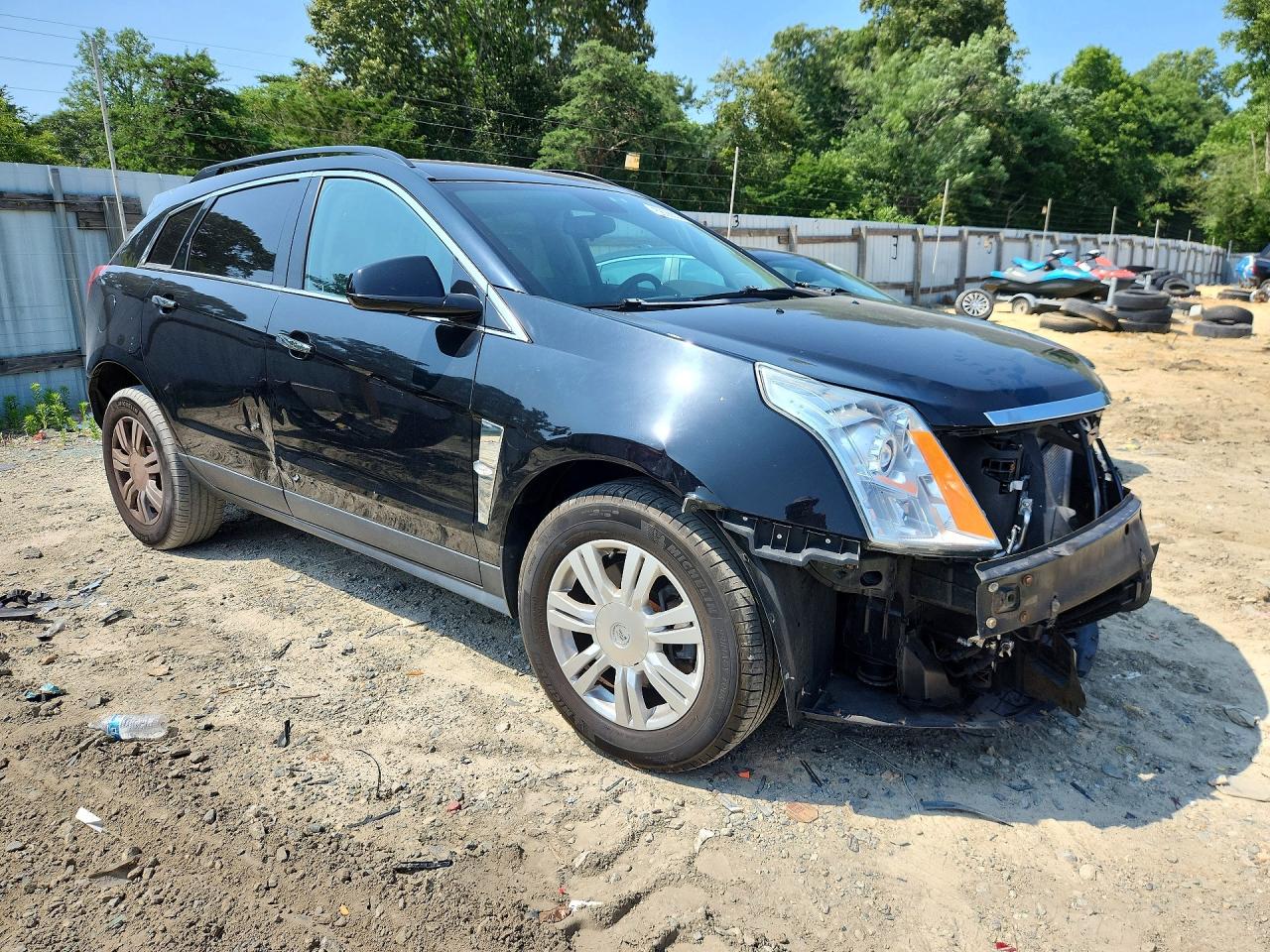 2012 Cadillac Srx Черный vin: 3GYFNGE32CS658725