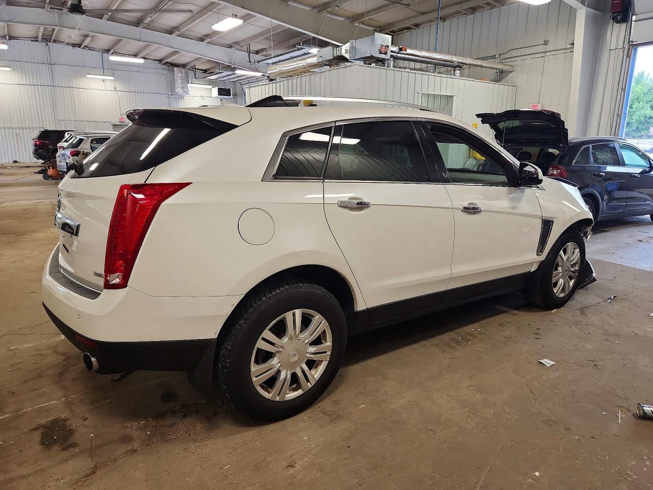 2013 Cadillac Srx Luxury Collection White vin: 3GYFNGE32DS638377
