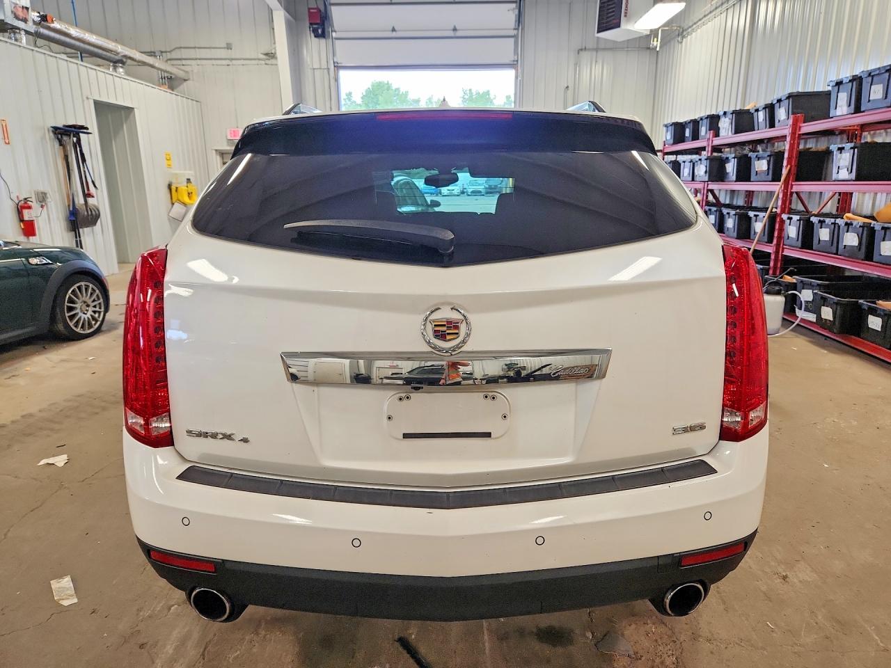 2013 Cadillac Srx Luxury Collection White vin: 3GYFNGE32DS638377