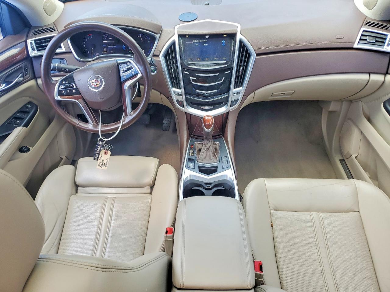 2013 Cadillac Srx Luxury Collection White vin: 3GYFNGE32DS638377