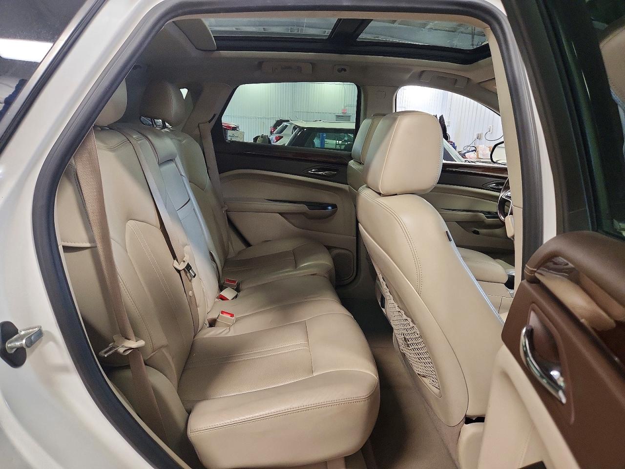 2013 Cadillac Srx Luxury Collection White vin: 3GYFNGE32DS638377