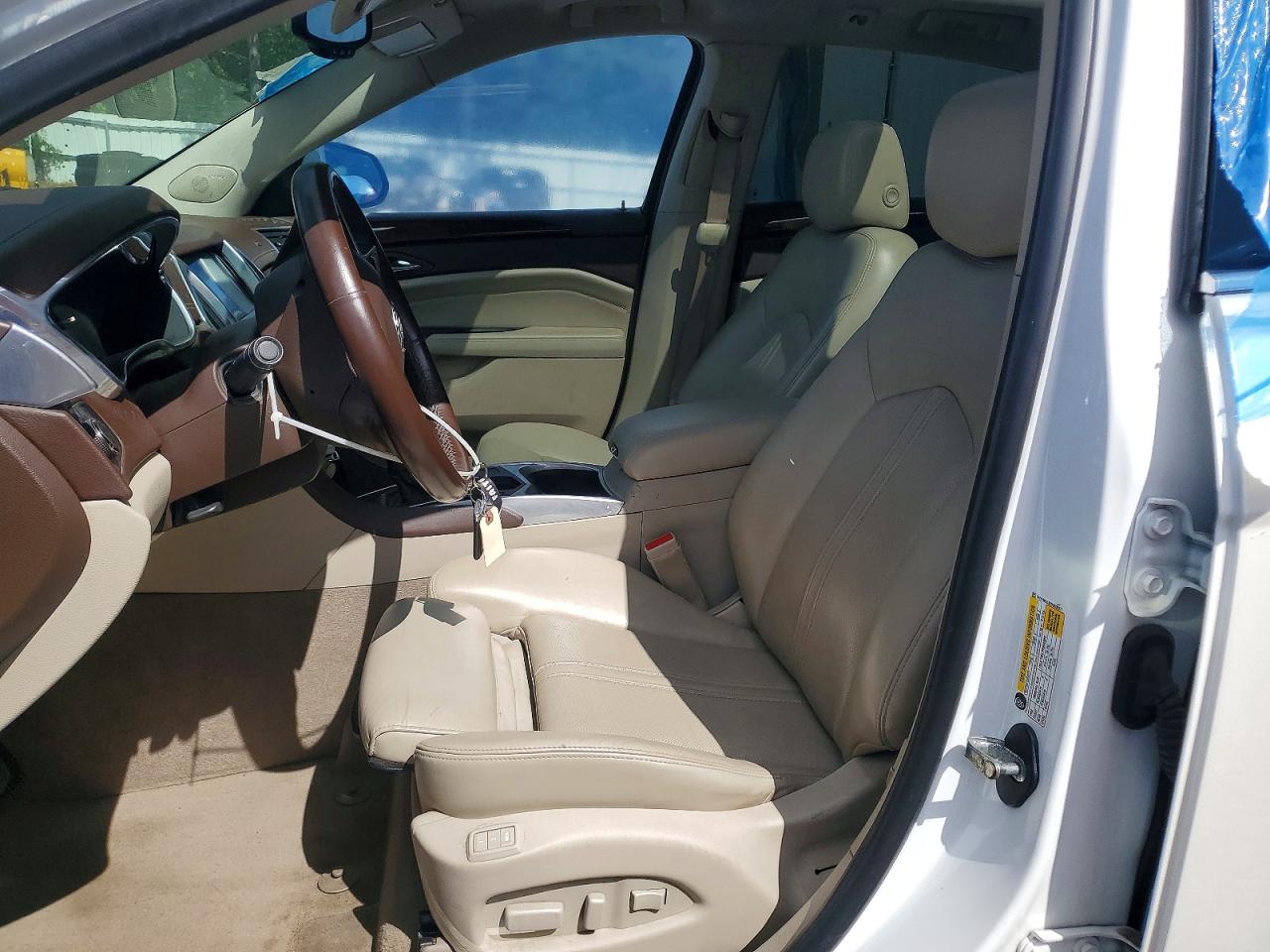 2013 Cadillac Srx Luxury Collection White vin: 3GYFNGE32DS638377
