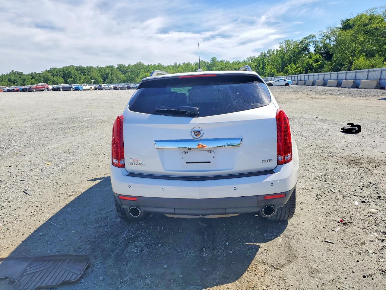 2014 Cadillac Srx Premium Collection Белый vin: 3GYFNGE32ES611178