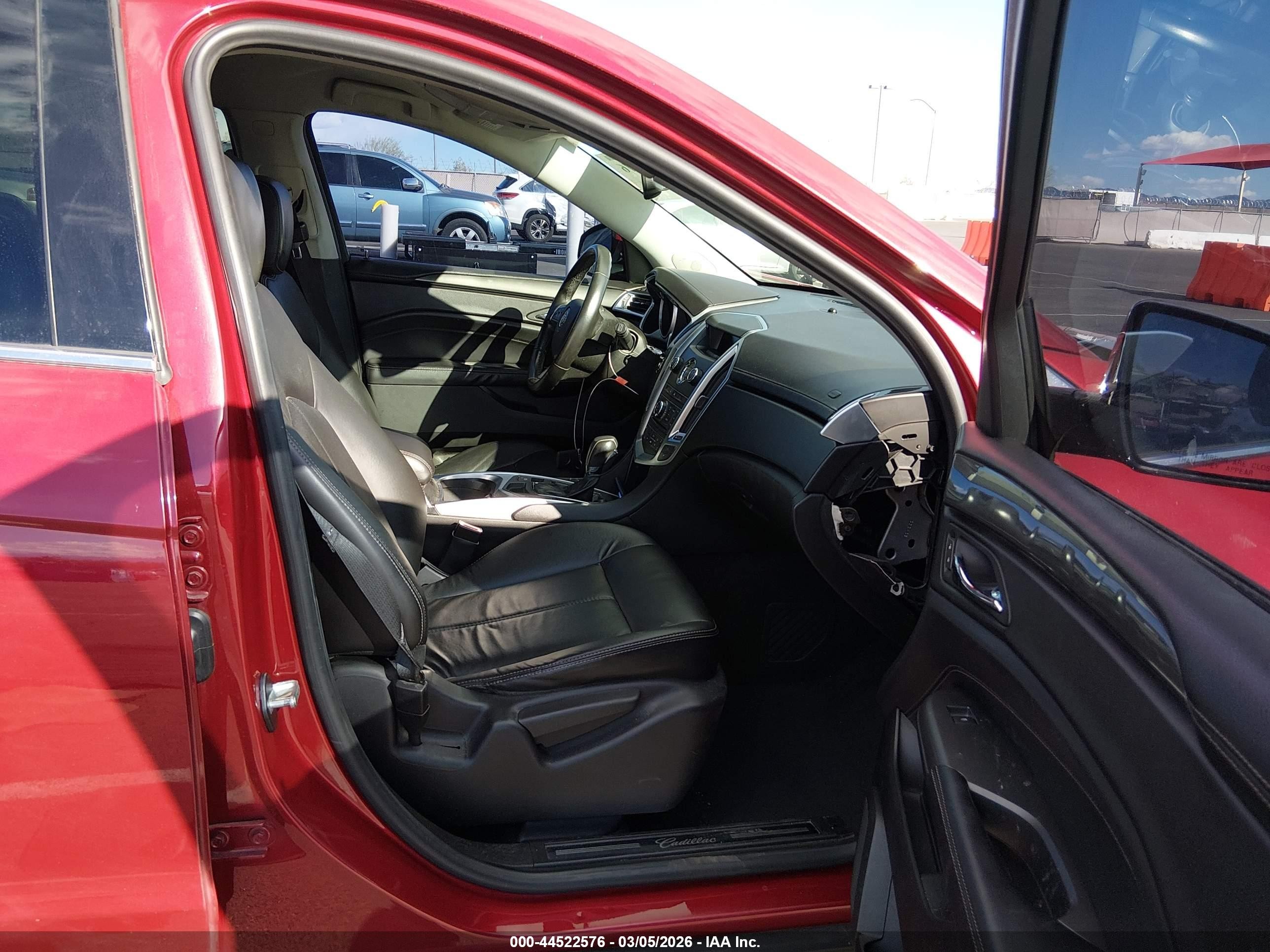 2012 Cadillac Srx Standard Red vin: 3GYFNGE33CS520238