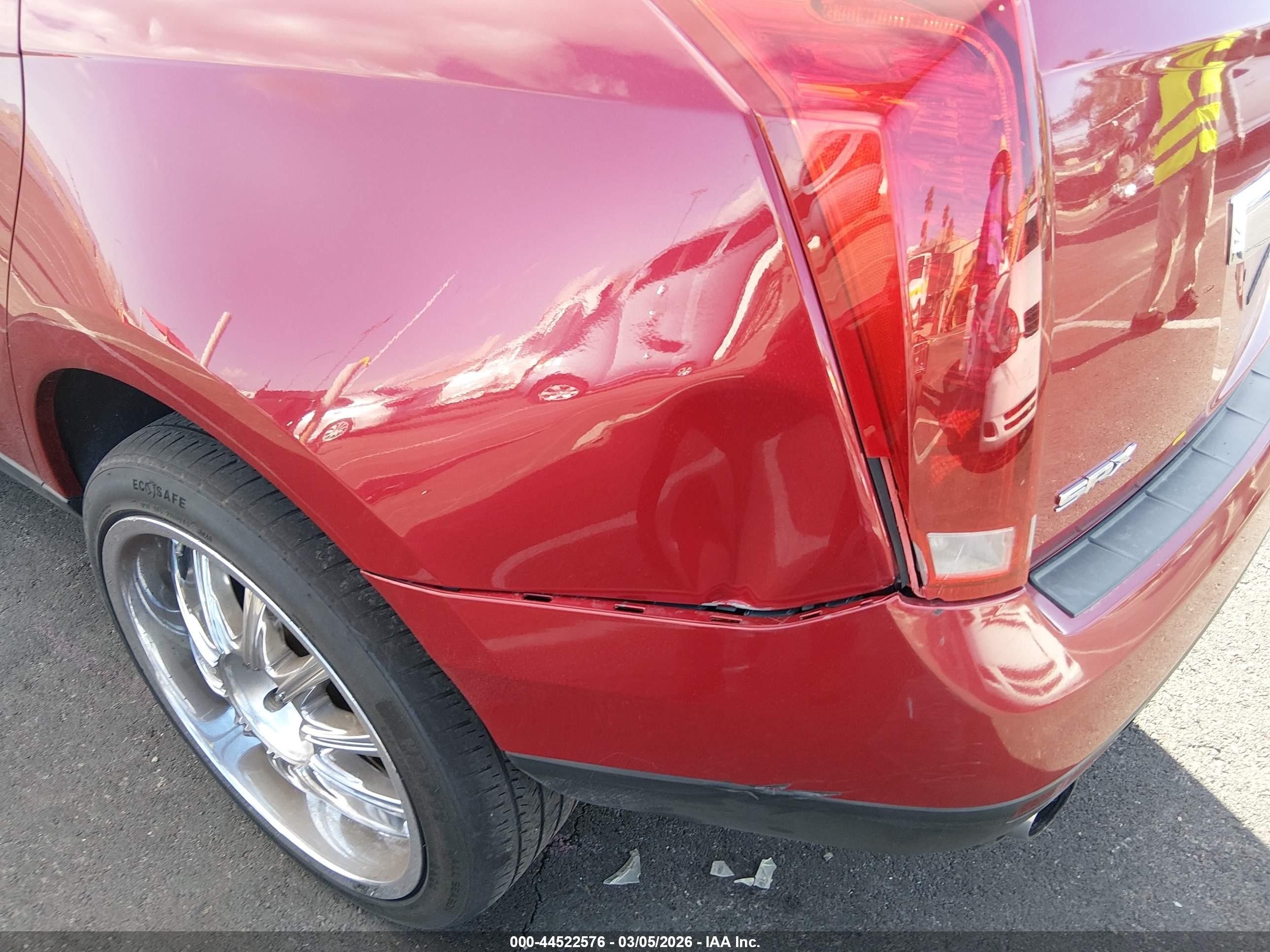 2012 Cadillac Srx Standard Red vin: 3GYFNGE33CS520238