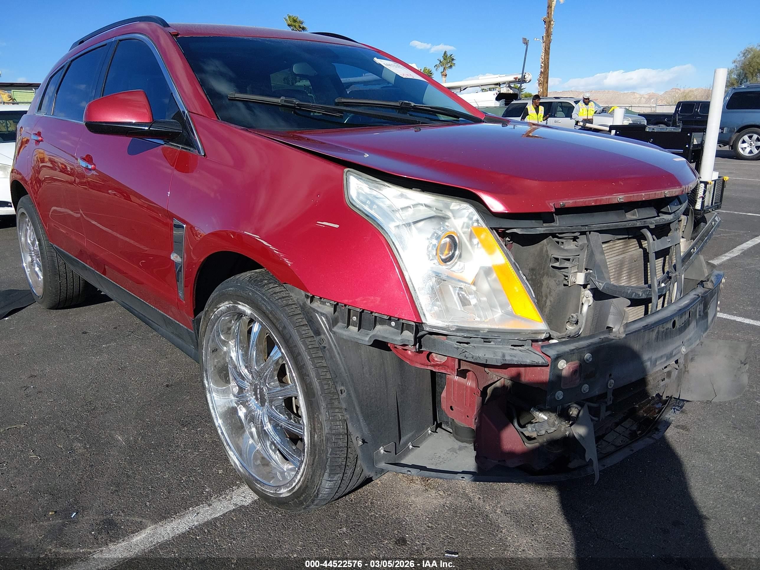 2012 Cadillac Srx Standard Red vin: 3GYFNGE33CS520238