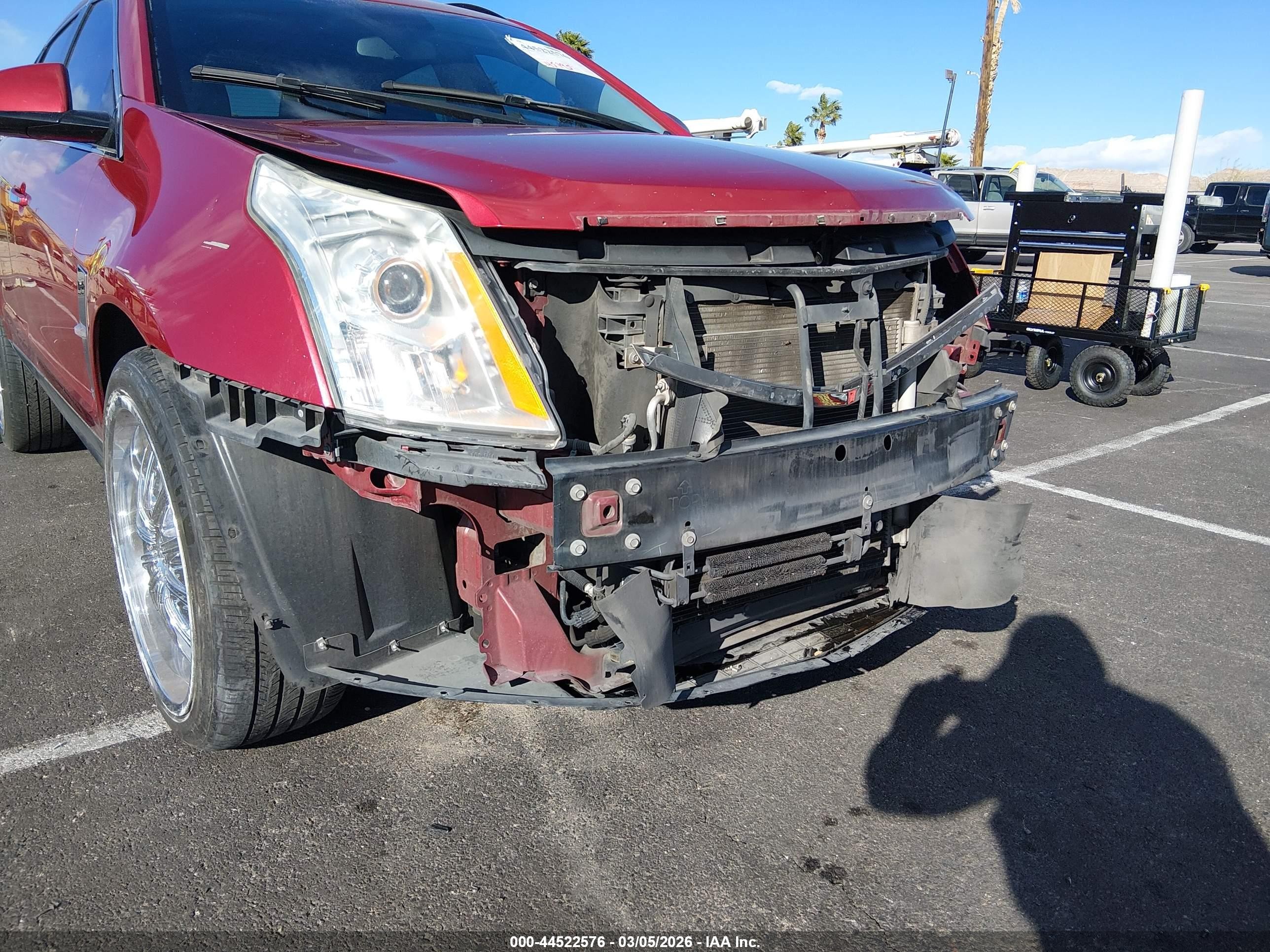 2012 Cadillac Srx Standard Red vin: 3GYFNGE33CS520238