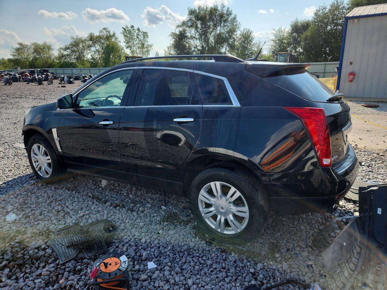 2012 Cadillac Srx Black vin: 3GYFNGE33CS541929