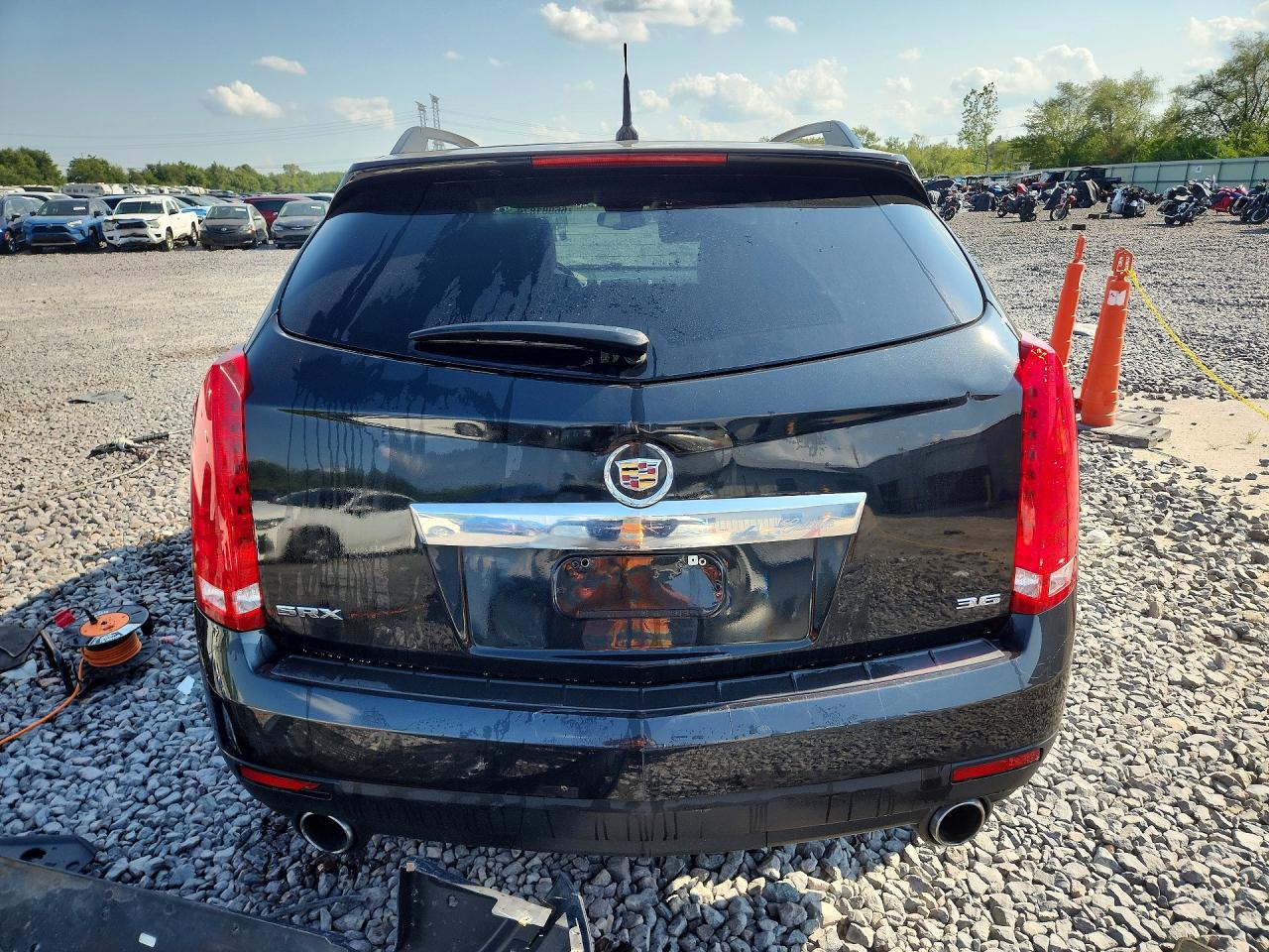 2012 Cadillac Srx Black vin: 3GYFNGE33CS541929