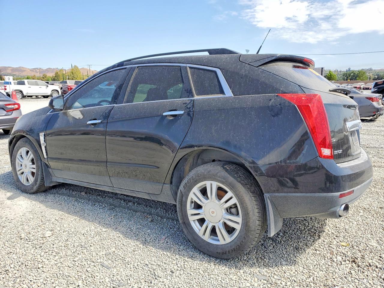 2012 Cadillac Srx Black vin: 3GYFNGE33CS547746