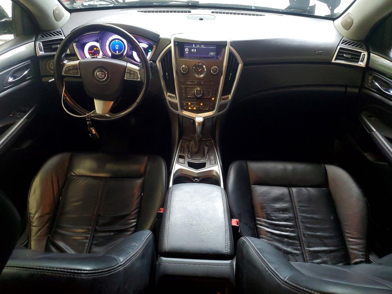 2012 Cadillac Srx Black vin: 3GYFNGE33CS647023