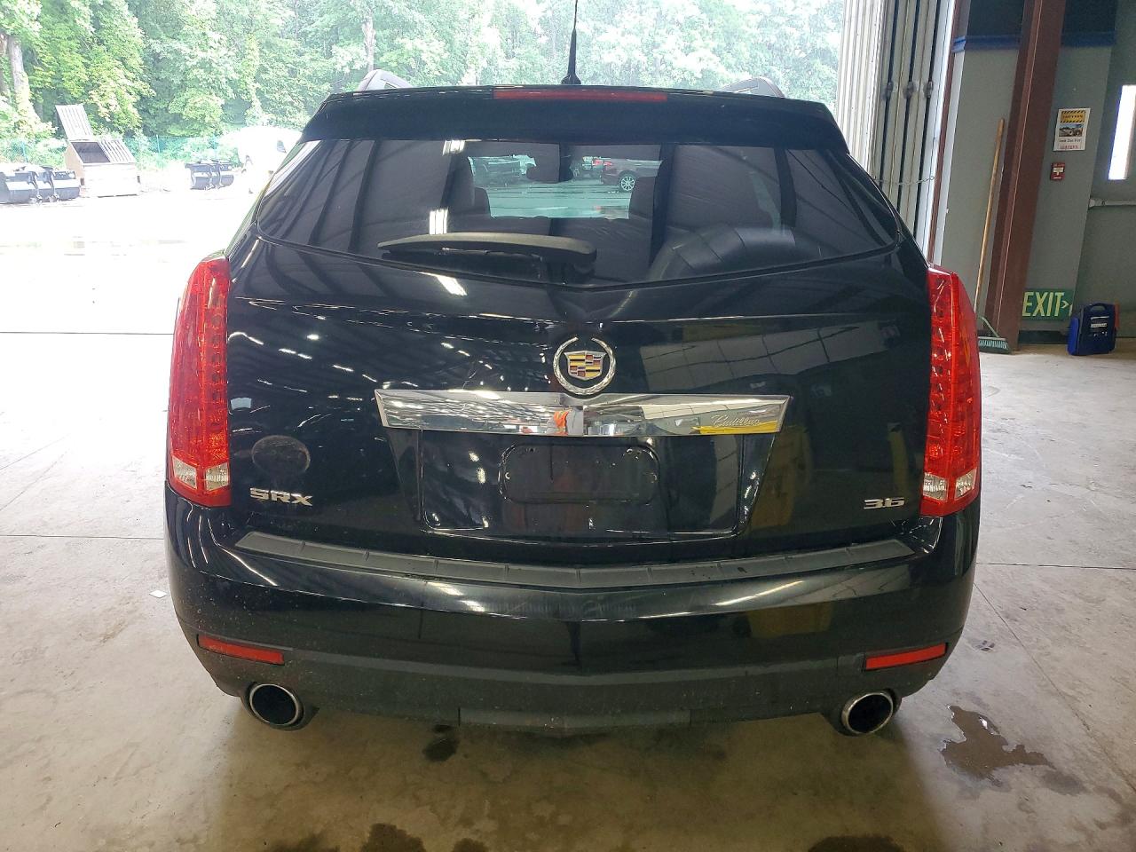 2012 Cadillac Srx Black vin: 3GYFNGE33CS647023