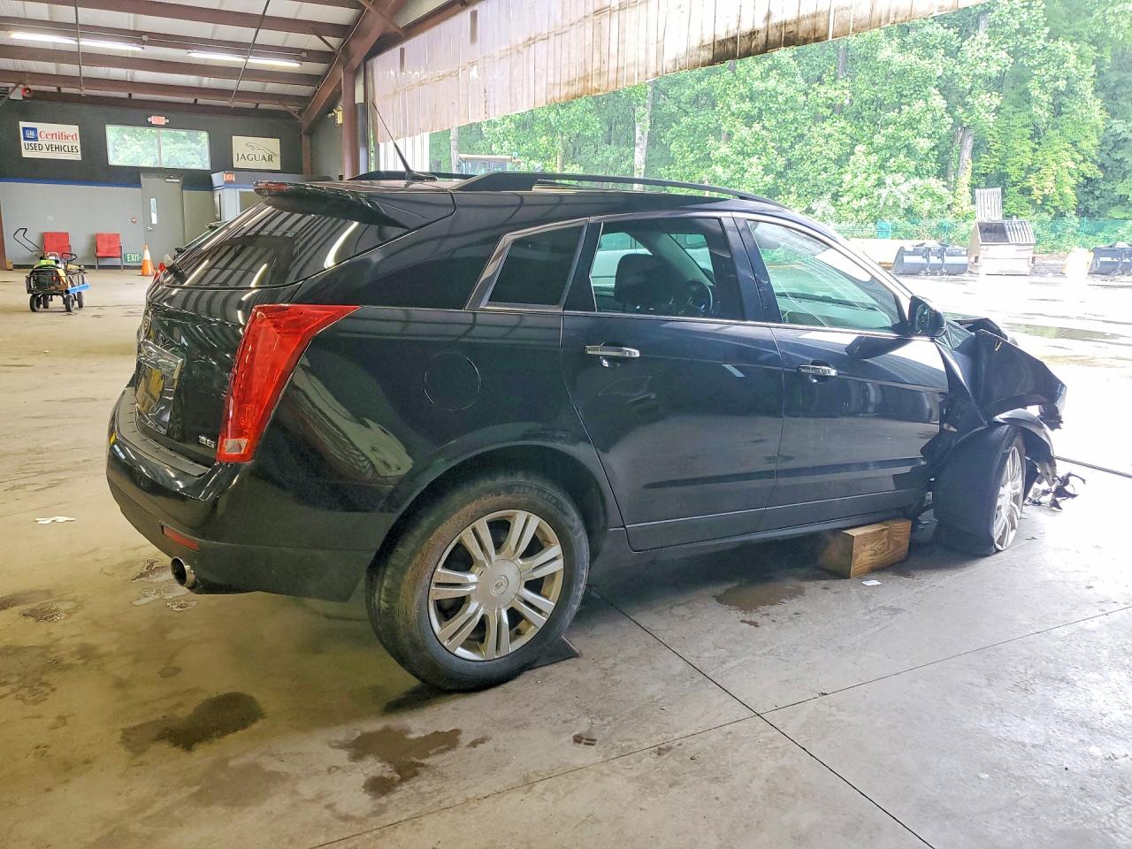 2012 Cadillac Srx Black vin: 3GYFNGE33CS647023