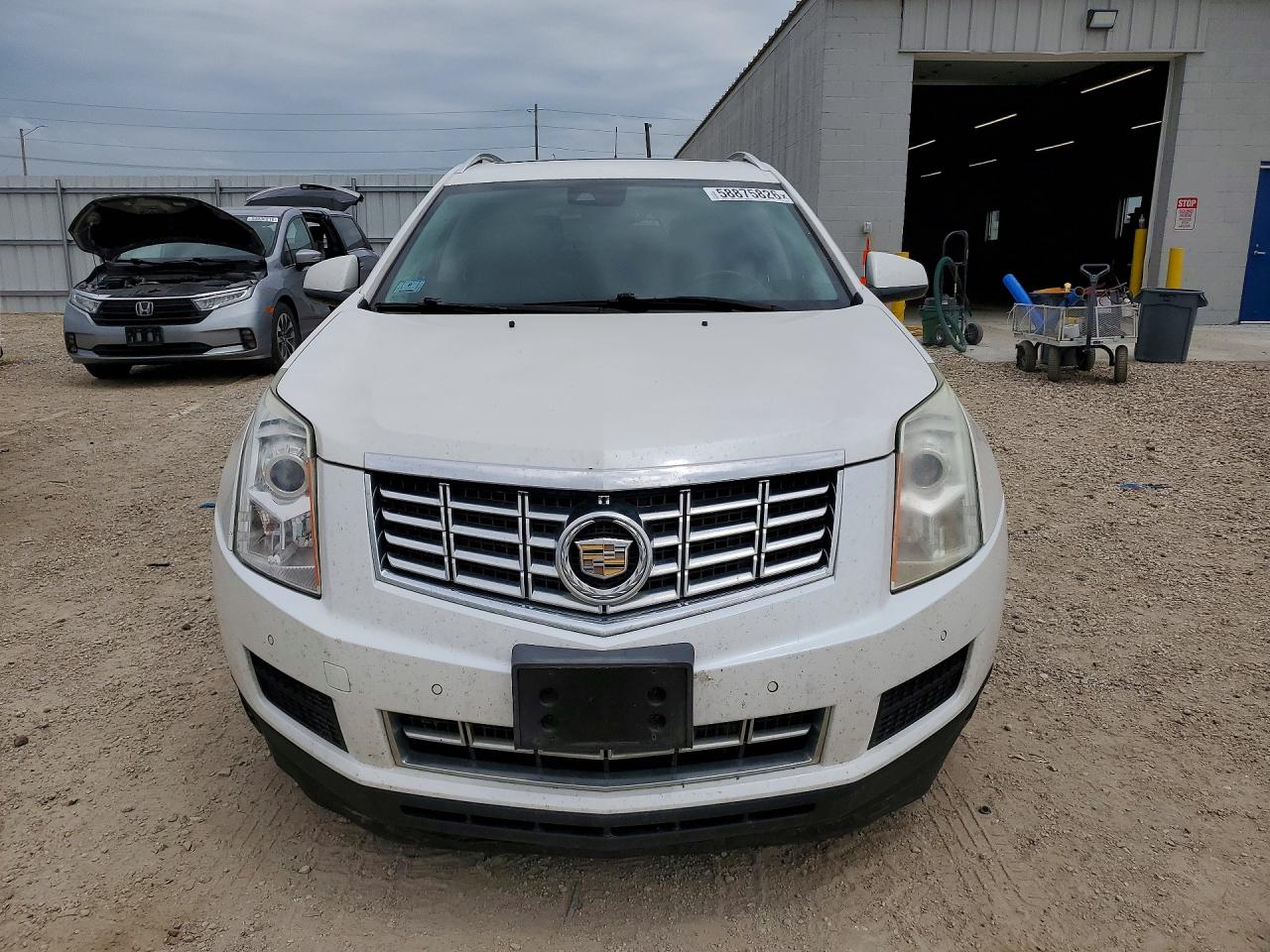 2013 Cadillac Srx Luxury Collection White vin: 3GYFNGE33DS591988