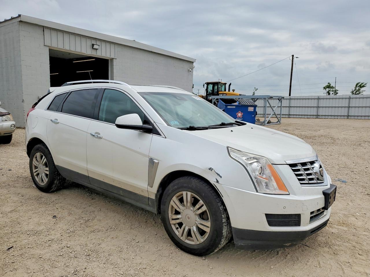 2013 Cadillac Srx Luxury Collection White vin: 3GYFNGE33DS591988
