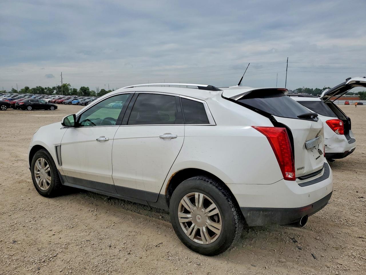 2013 Cadillac Srx Luxury Collection White vin: 3GYFNGE33DS591988